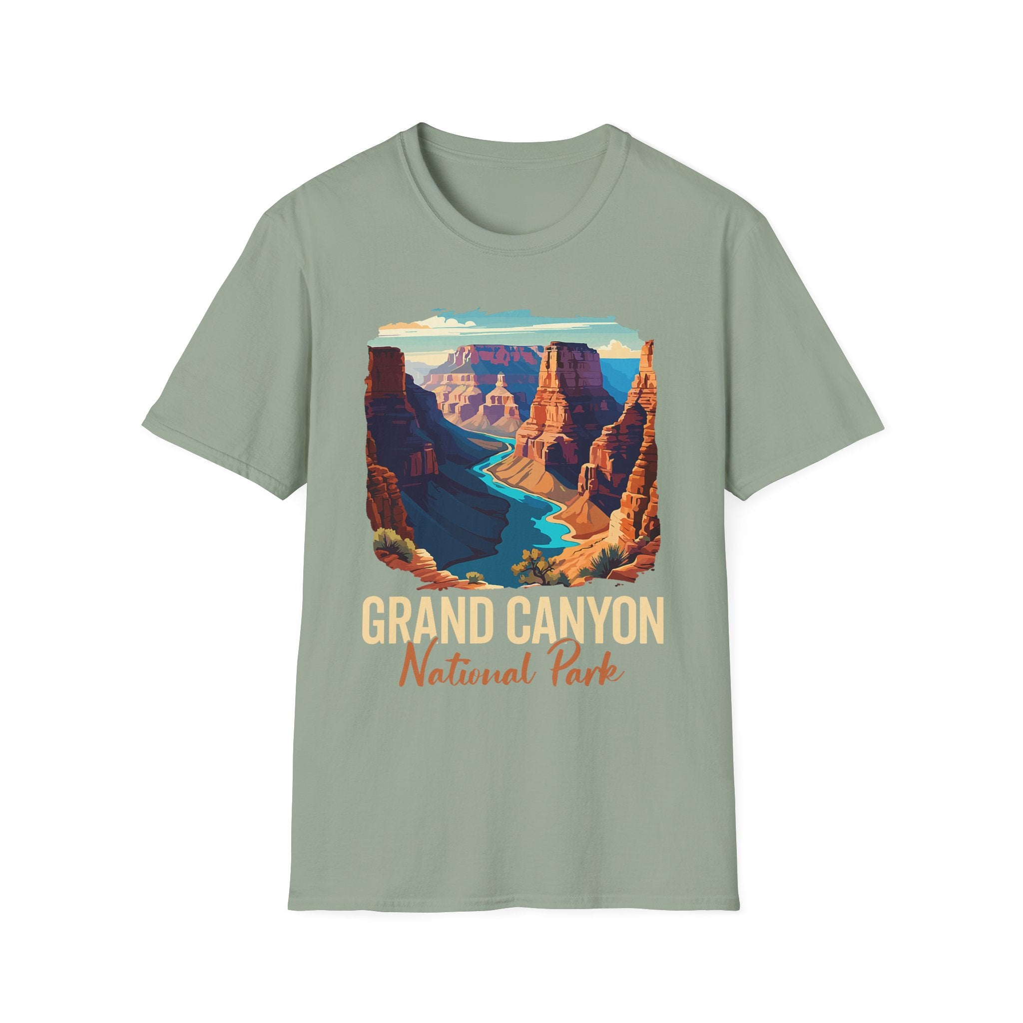 Grand Canyon National Park T-Shirt | Scenic Canyon Landscape