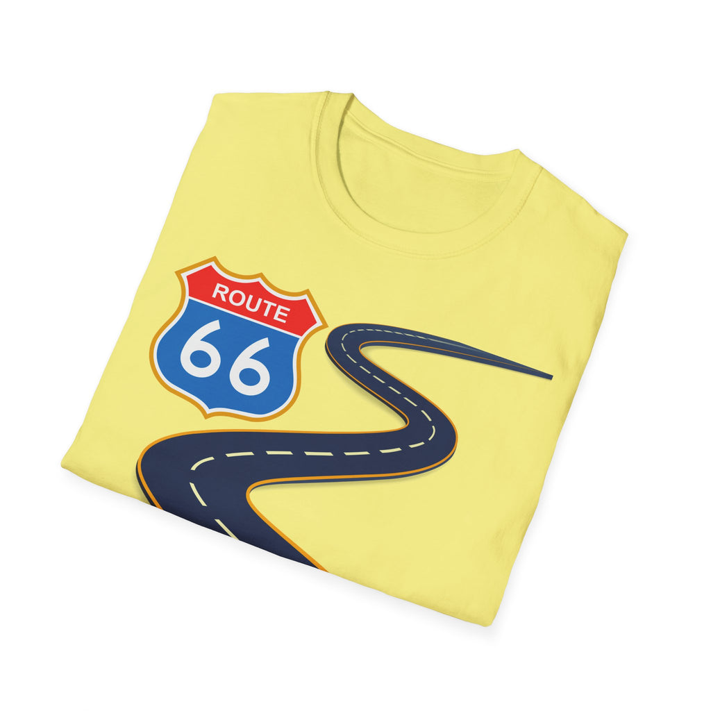 Route 66 Unisex Softstyle T-Shirt