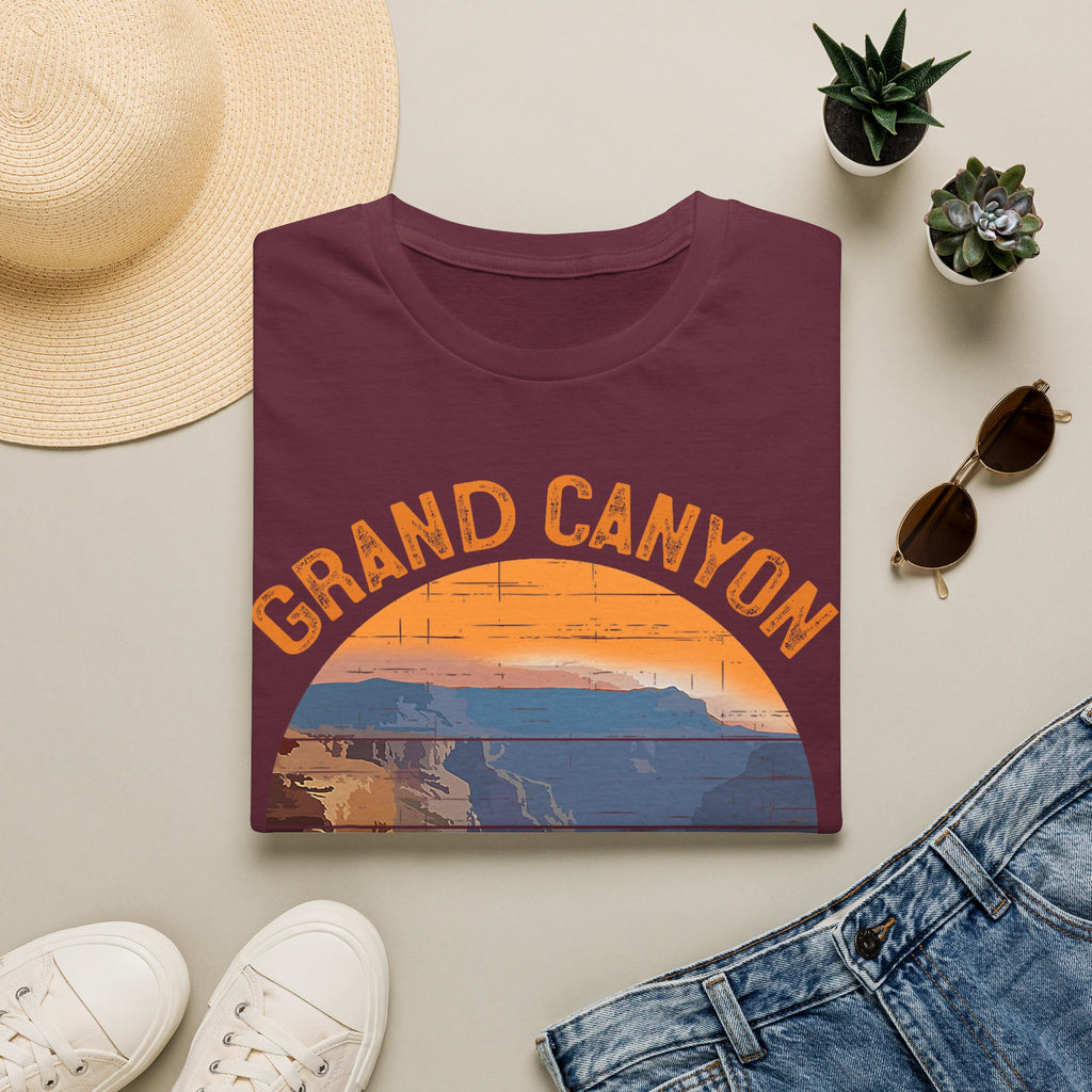 Grand Canyon National Park T-Shirt | Vintage Sunset Landscape