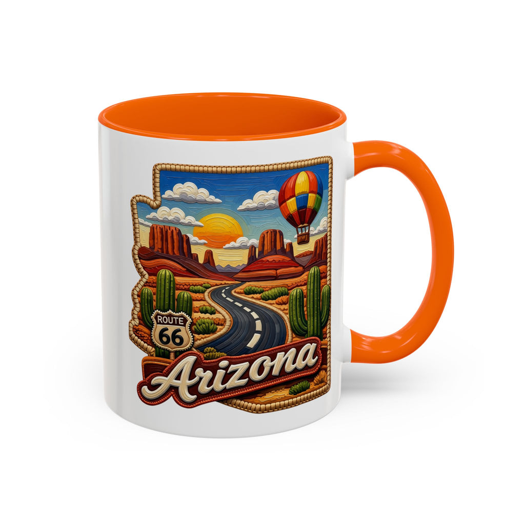 Arizona Route 66 Desert Scenic Mug | Accent Coffee Mug