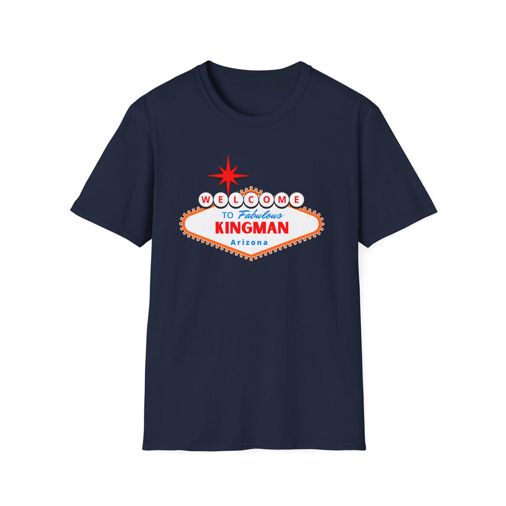 Kingman Arizona Vintage Welcome Sign T-Shirt