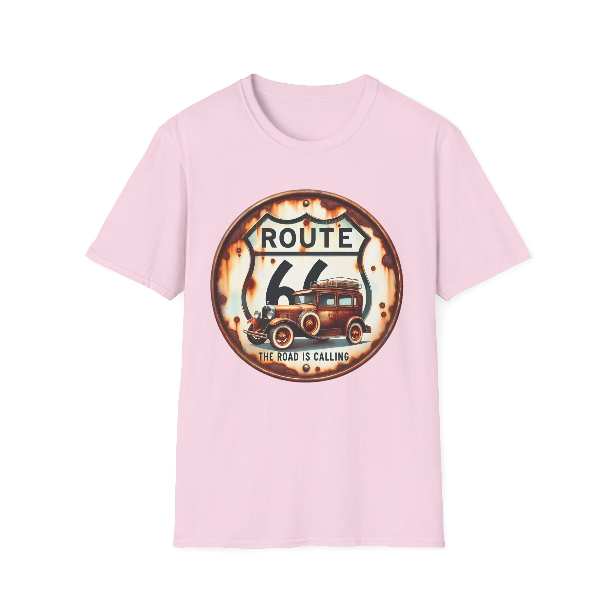 Route 66 Vintage Ford Model T Bonnie Clyde Special T-Shirt | The Road Is Calling
