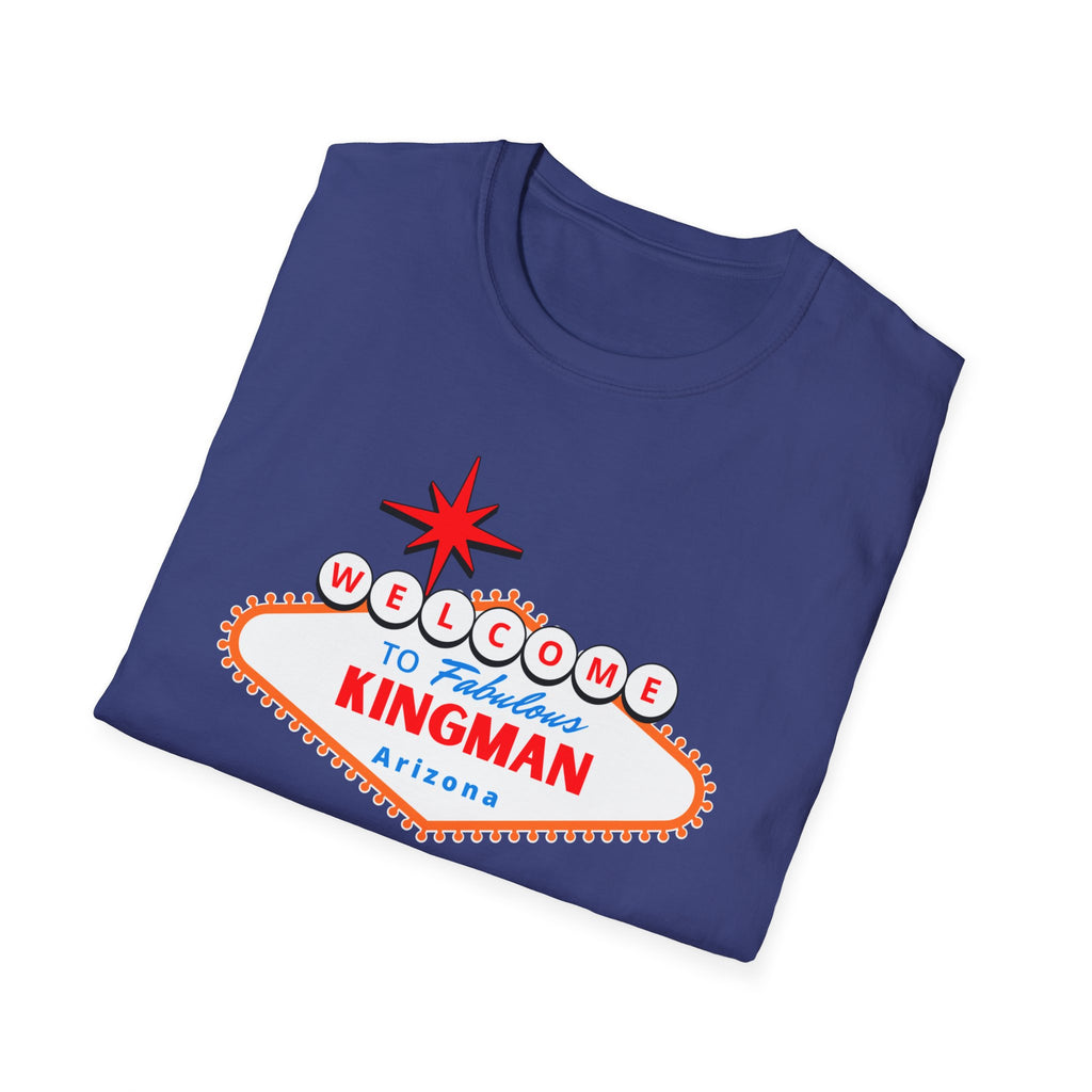 Kingman Arizona Vintage Welcome Sign T-Shirt