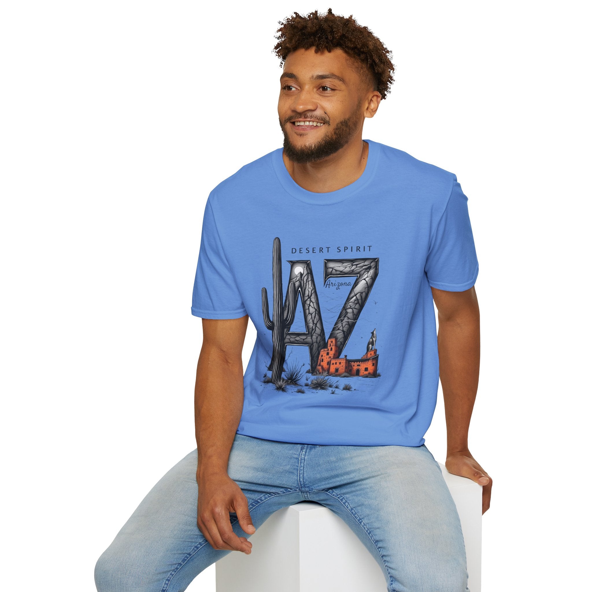Arizona Desert Spirit T-Shirt | AZ Cactus Southwest Illustration