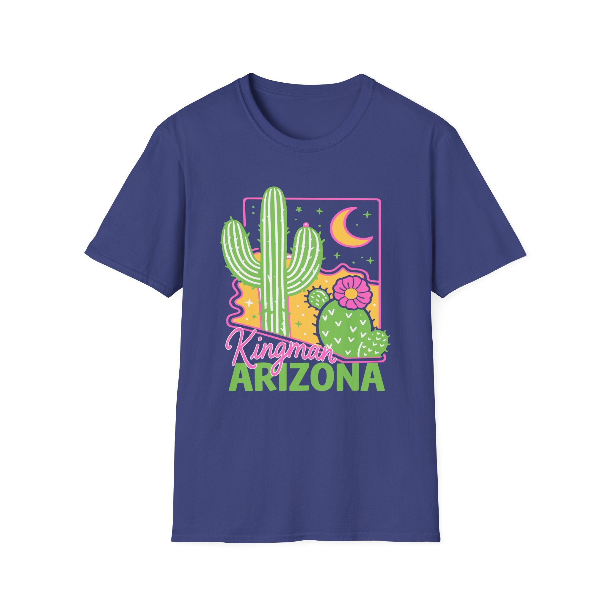 Kingman Arizona Cactus T-Shirt | Desert Saguaro Graphic Tee