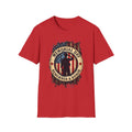 Memorial Day Remember & Honor T-Shirt | Soldier Silhouette American Flag