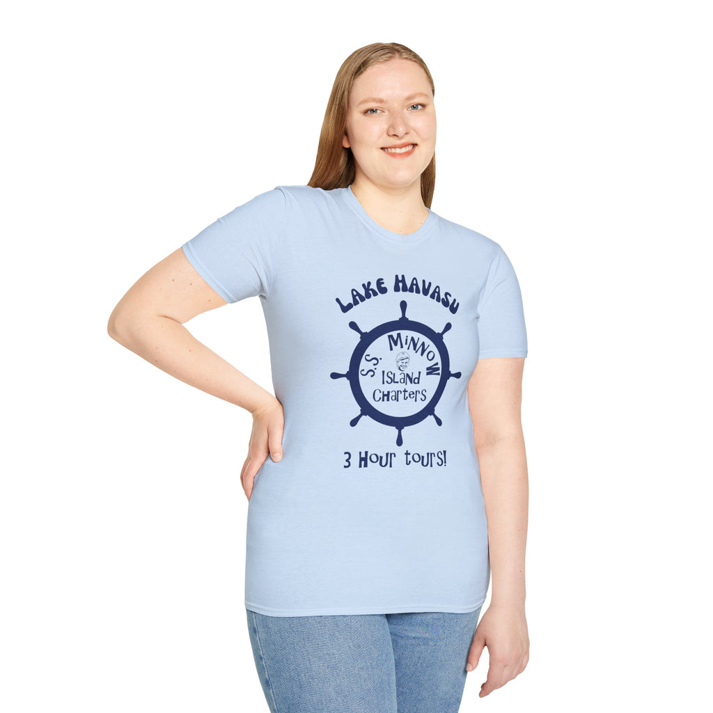 What It Could Happen lol ... Lake Havasu SS Minnow Island Charters T-Shirt | 3 Hour Tours