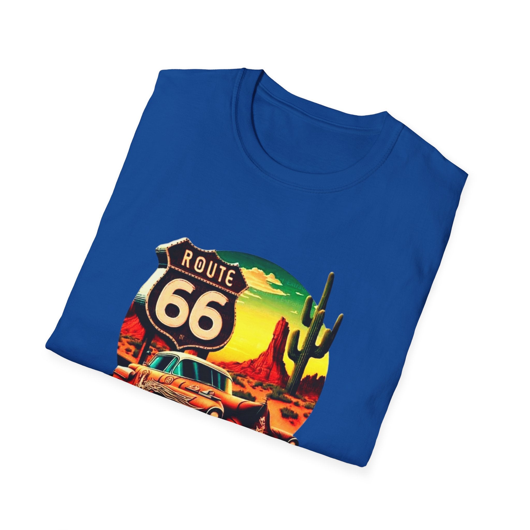 Route 66 Unisex Softstyle T-Shirt