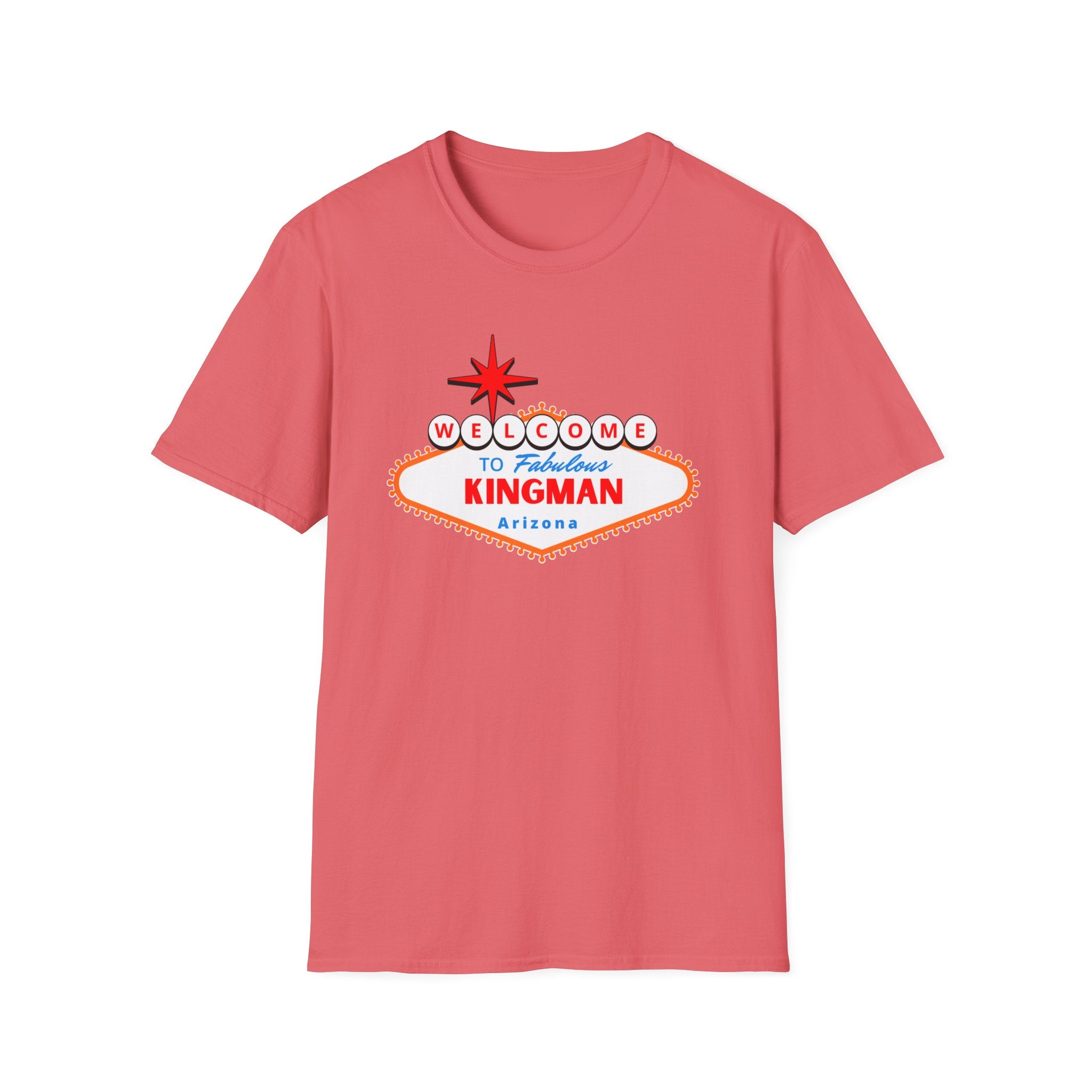 Kingman Arizona Vintage Welcome Sign T-Shirt