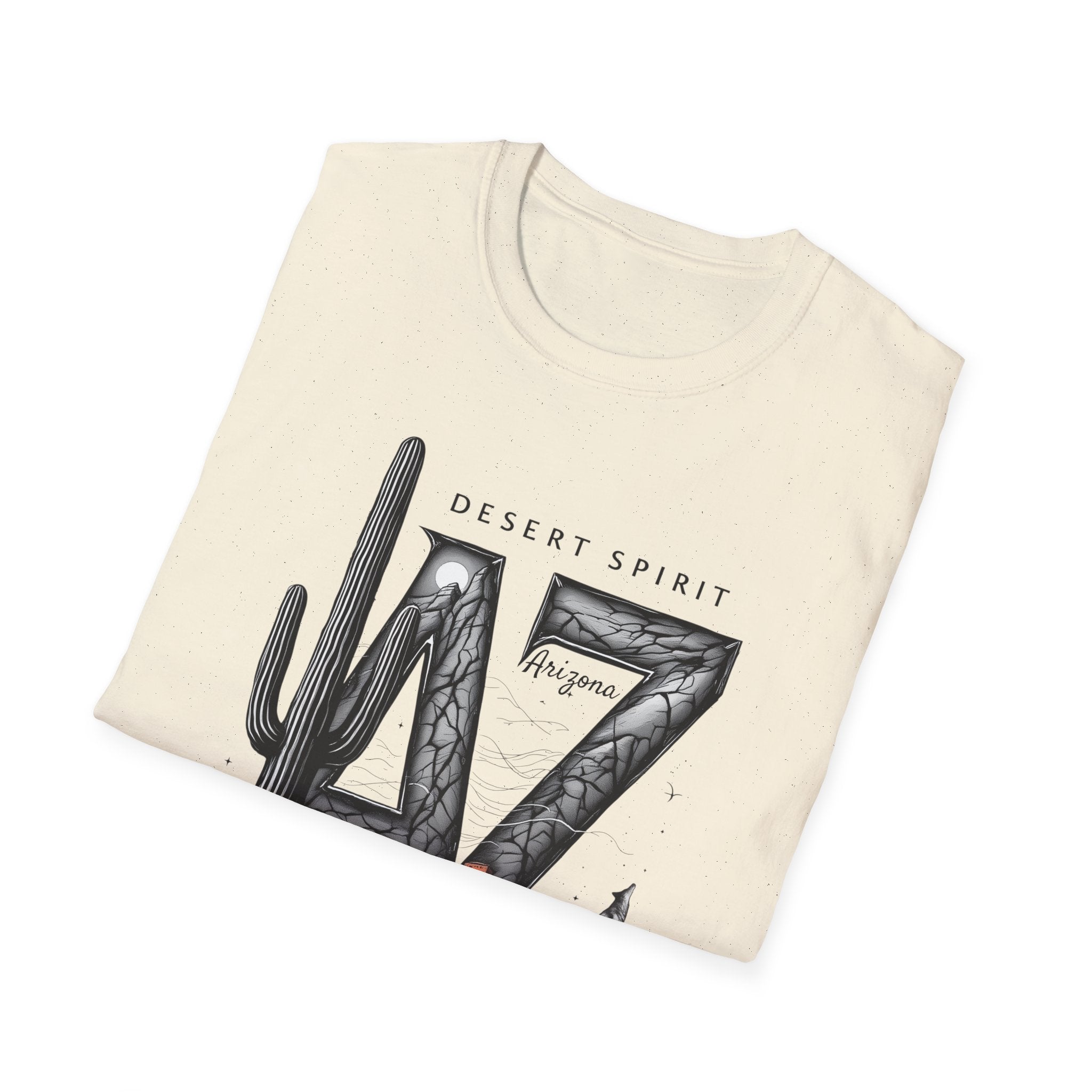 Arizona Desert Spirit T-Shirt | AZ Cactus Southwest Illustration