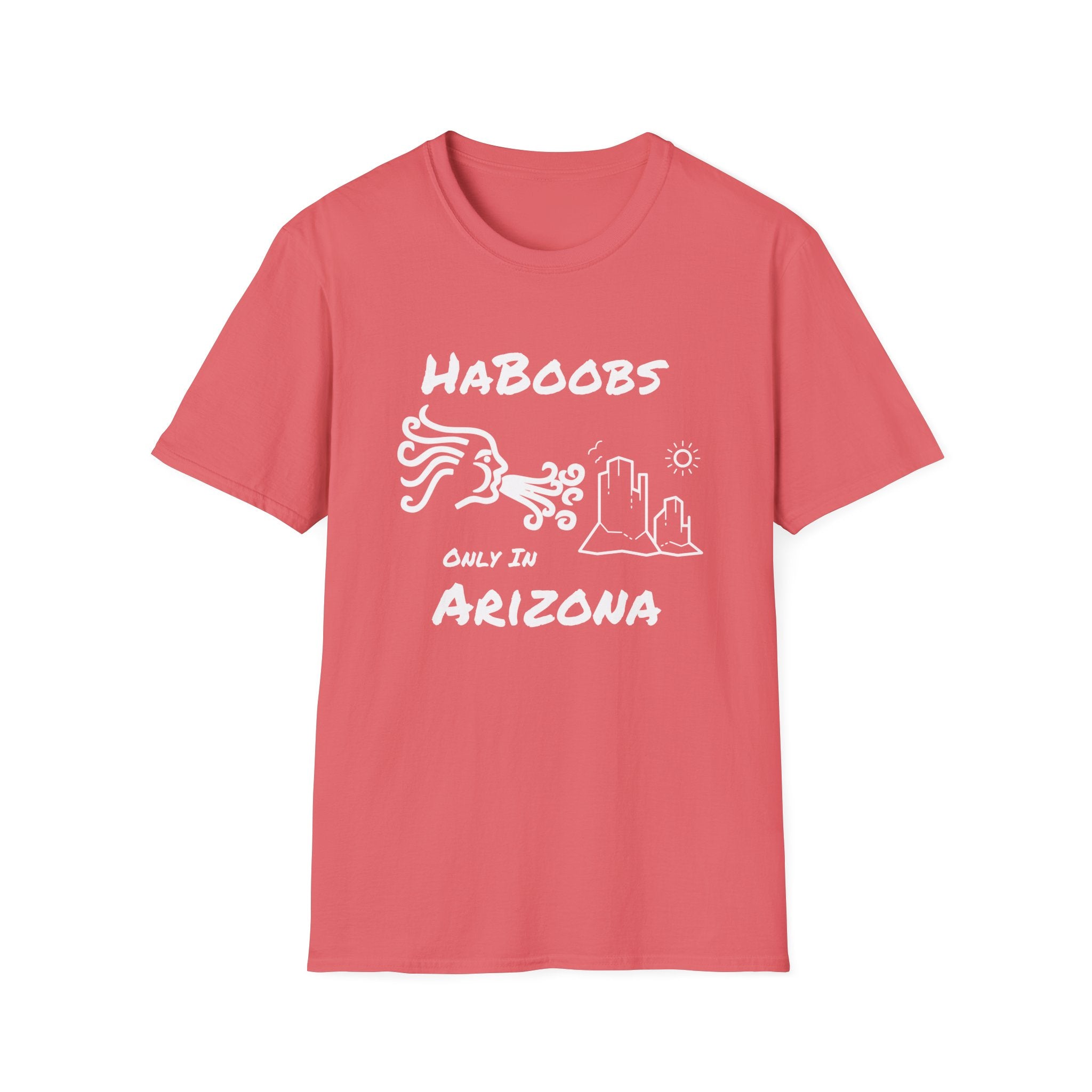 Arizona HaBoobs Softstyle T-Shirt, Casual Tee for Everyday Wear, Perfect Gift for Friends, Fashionable Graphic T-Shirt for Any Occasion