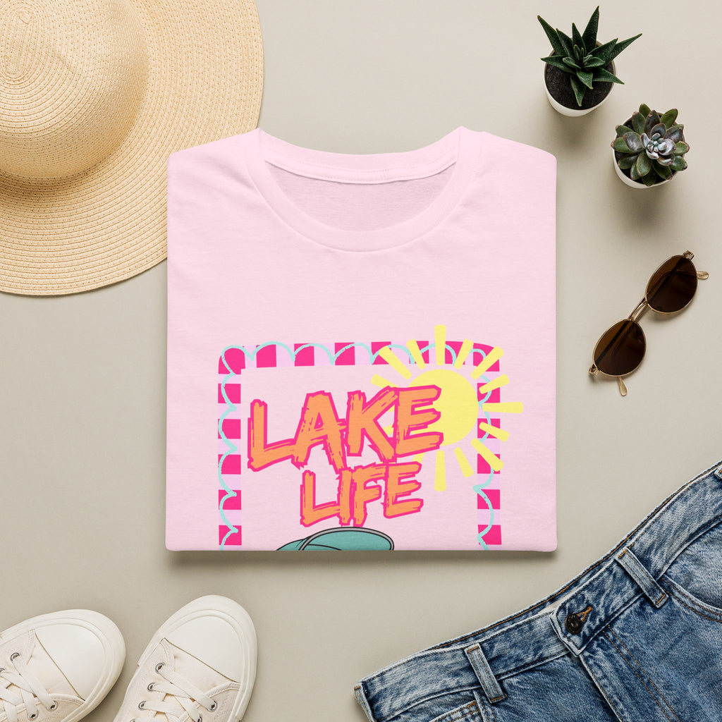 Lake Life Pontoon Boat T-Shirt | Summer Lake Vibes