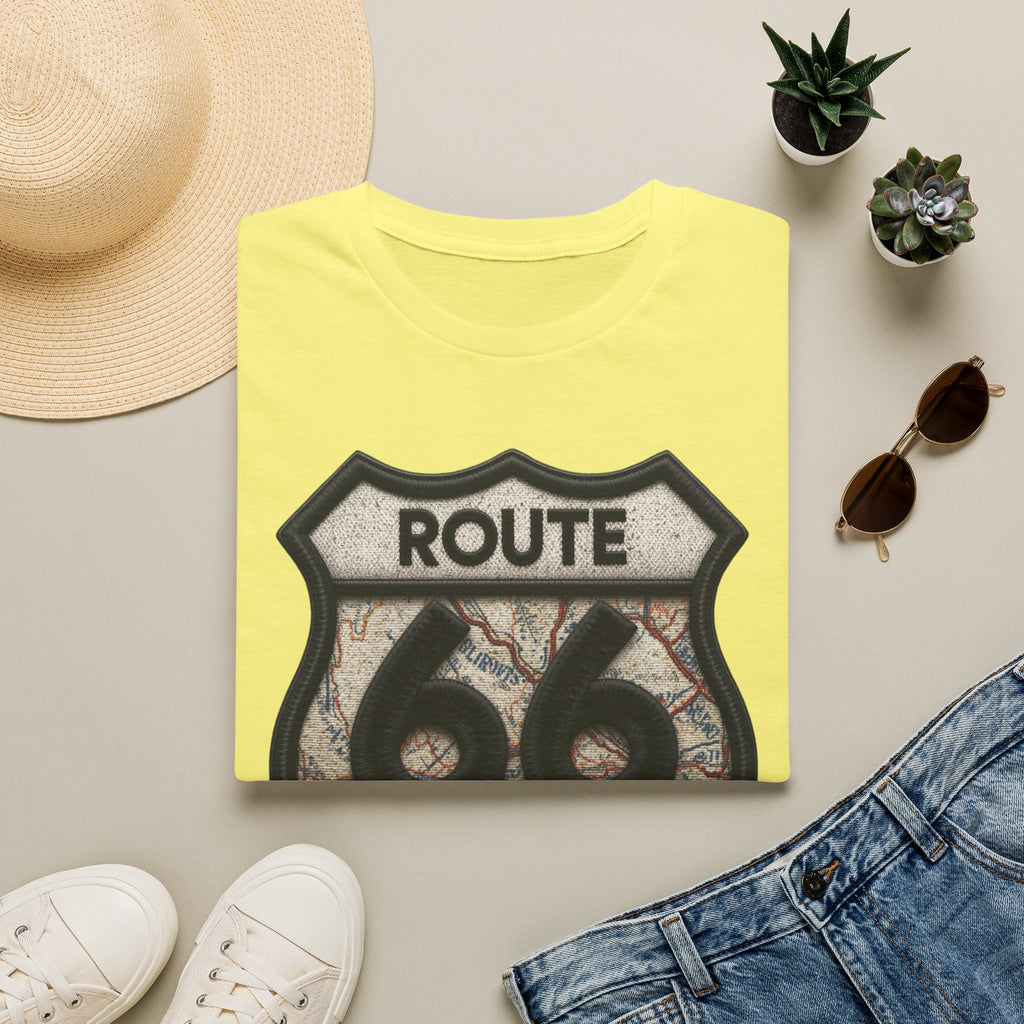 Route 66 Born to Roam T-Shirt | Vintage Highway Shield Tee