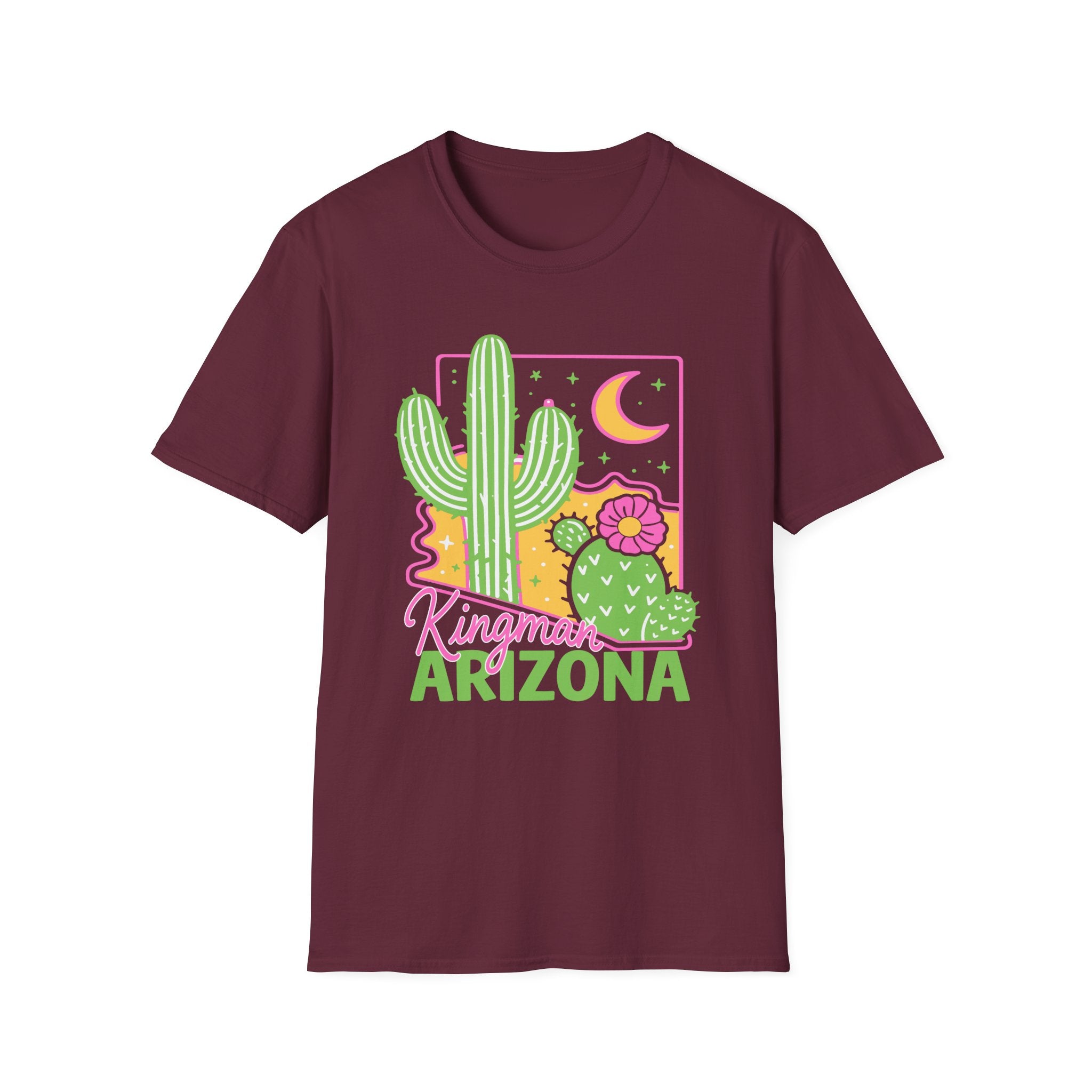 Kingman Arizona Cactus T-Shirt | Desert Saguaro Graphic Tee