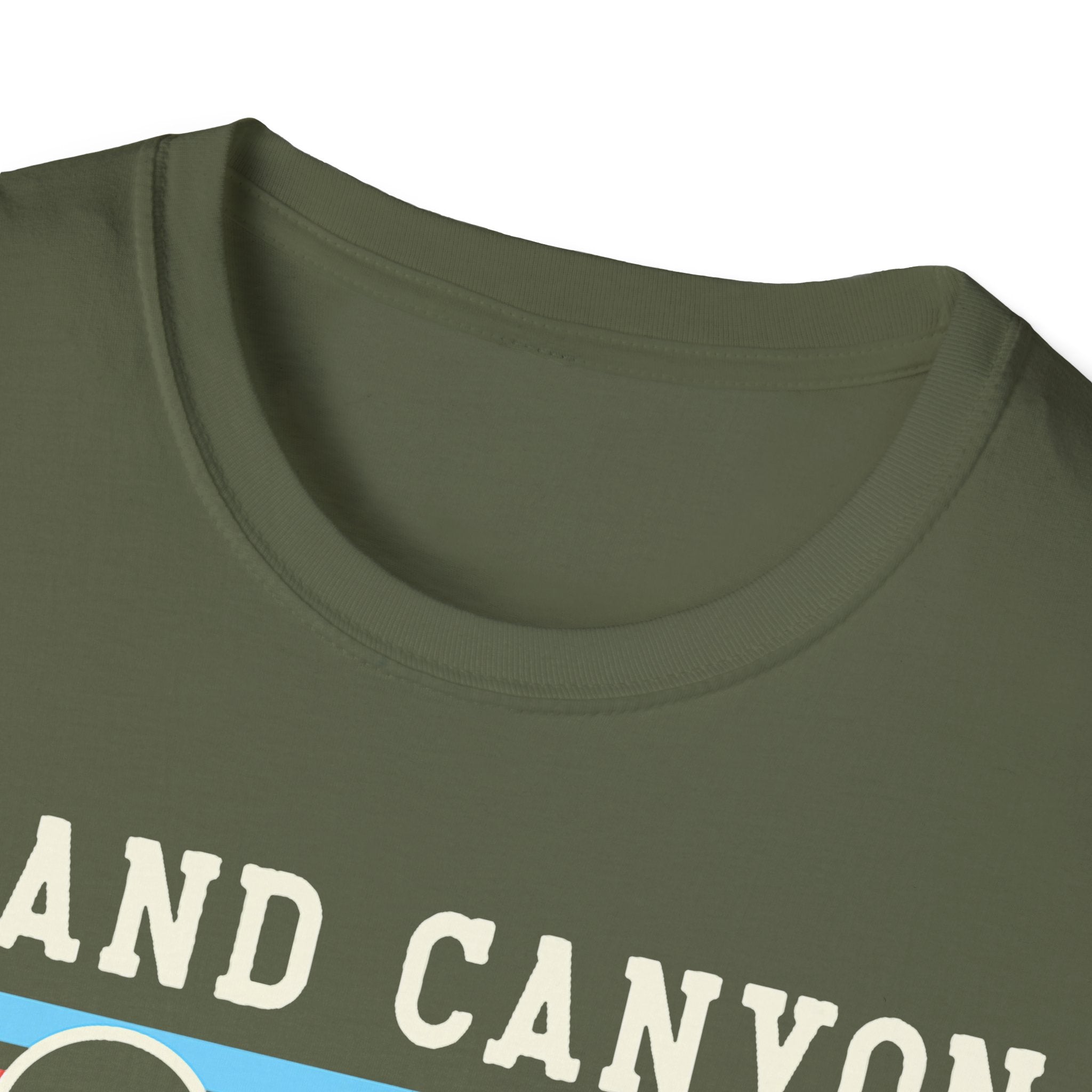 Grand Canyon Retro Sunset T-Shirt | Printed Front and Back National Park Landscape