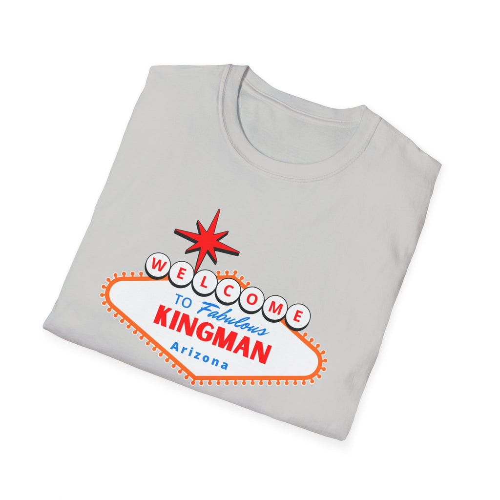Kingman Arizona Vintage Welcome Sign T-Shirt