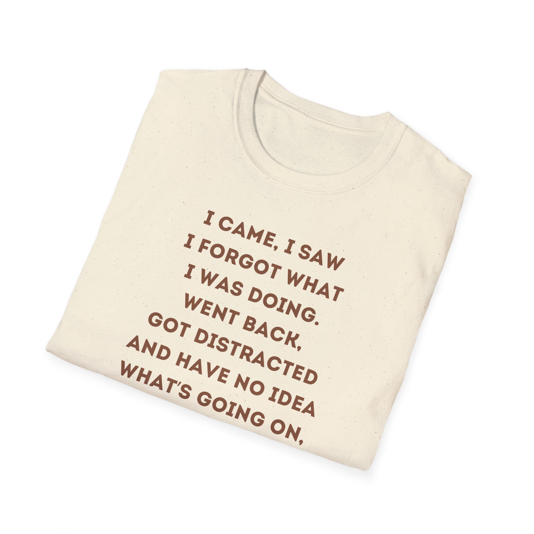 Funny Coffee Quote T-Shirt for Coffee Lovers, Humor Tee, Gift for Him/Her, Perfect for Birthdays, Housewarming, Casual Wear