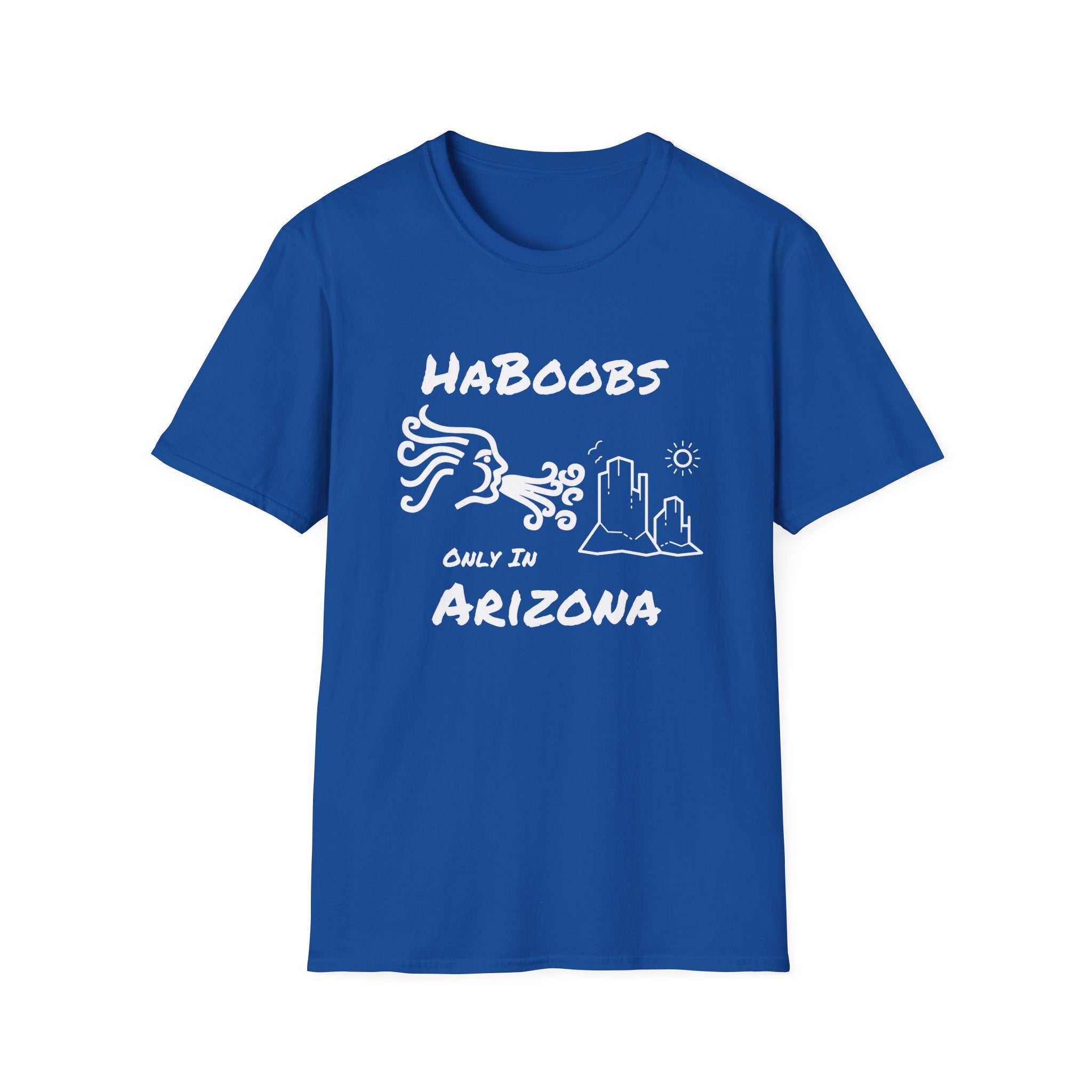 Arizona HaBoobs Softstyle T-Shirt, Casual Tee for Everyday Wear, Perfect Gift for Friends, Fashionable Graphic T-Shirt for Any Occasion