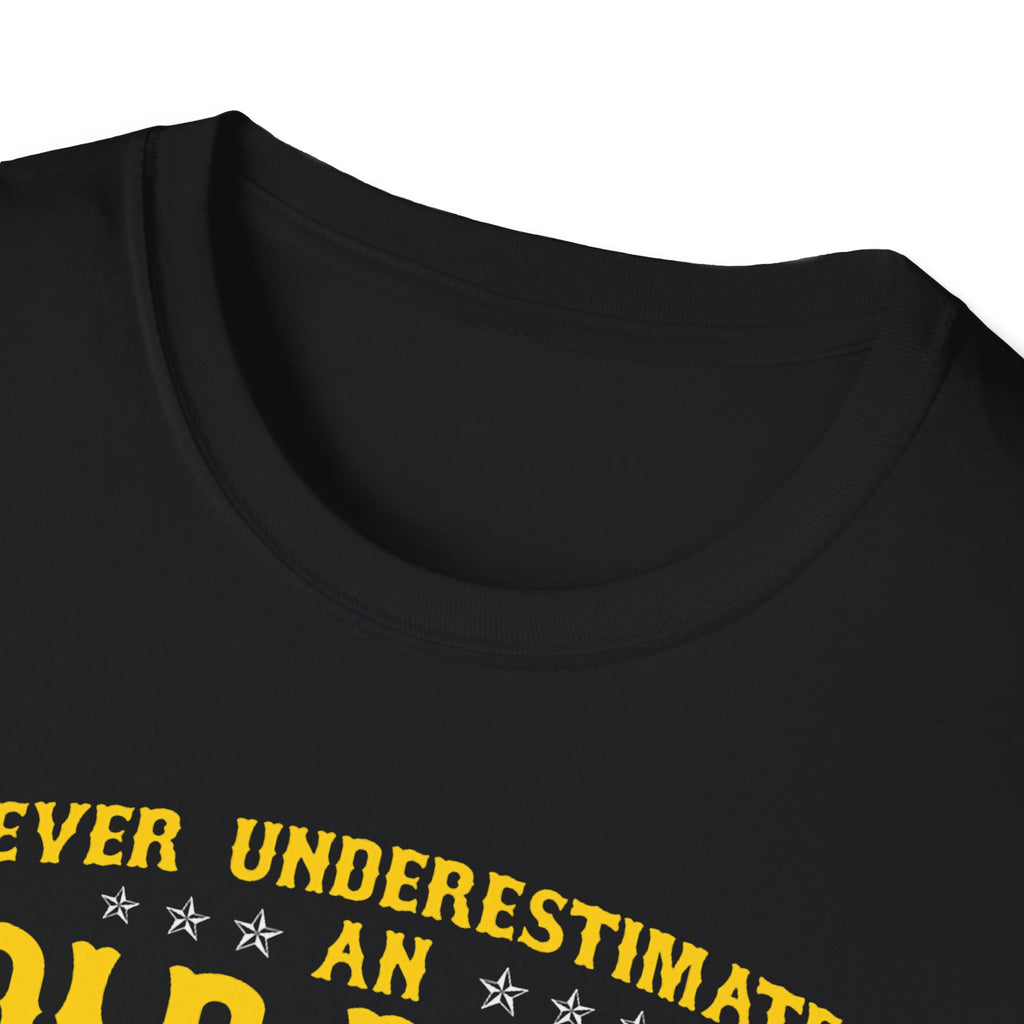 Never Underestimate an Old Man Who Is Also Vietnam Veteran T-Shirt | Military Tribute
