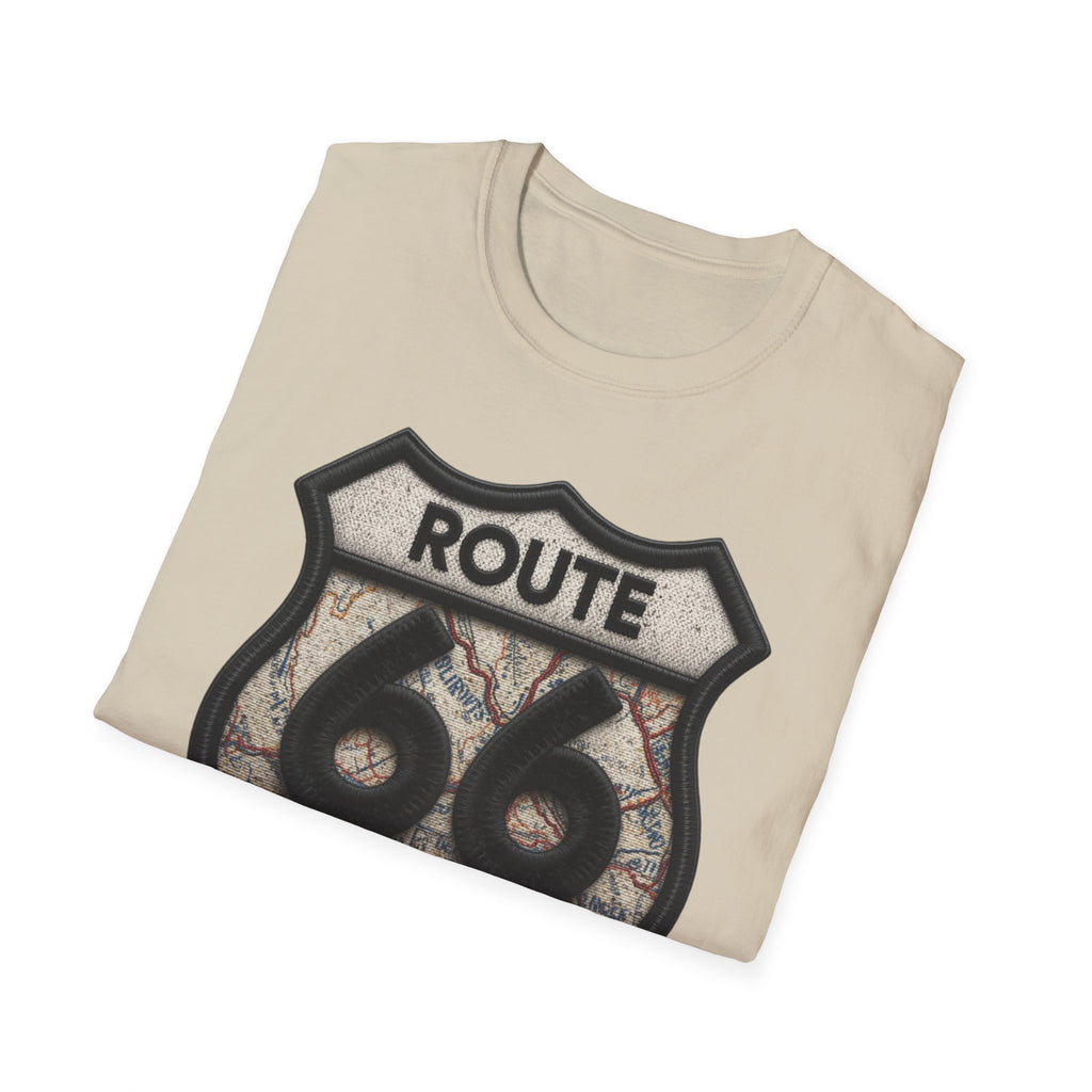 Route 66 Born to Roam T-Shirt | Vintage Highway Shield Tee
