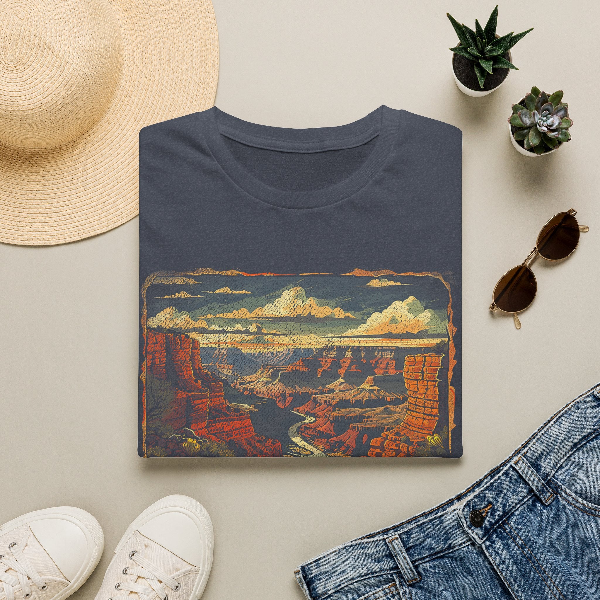 Grand Canyon Vintage National Park T-Shirt | Retro Landscape Tee