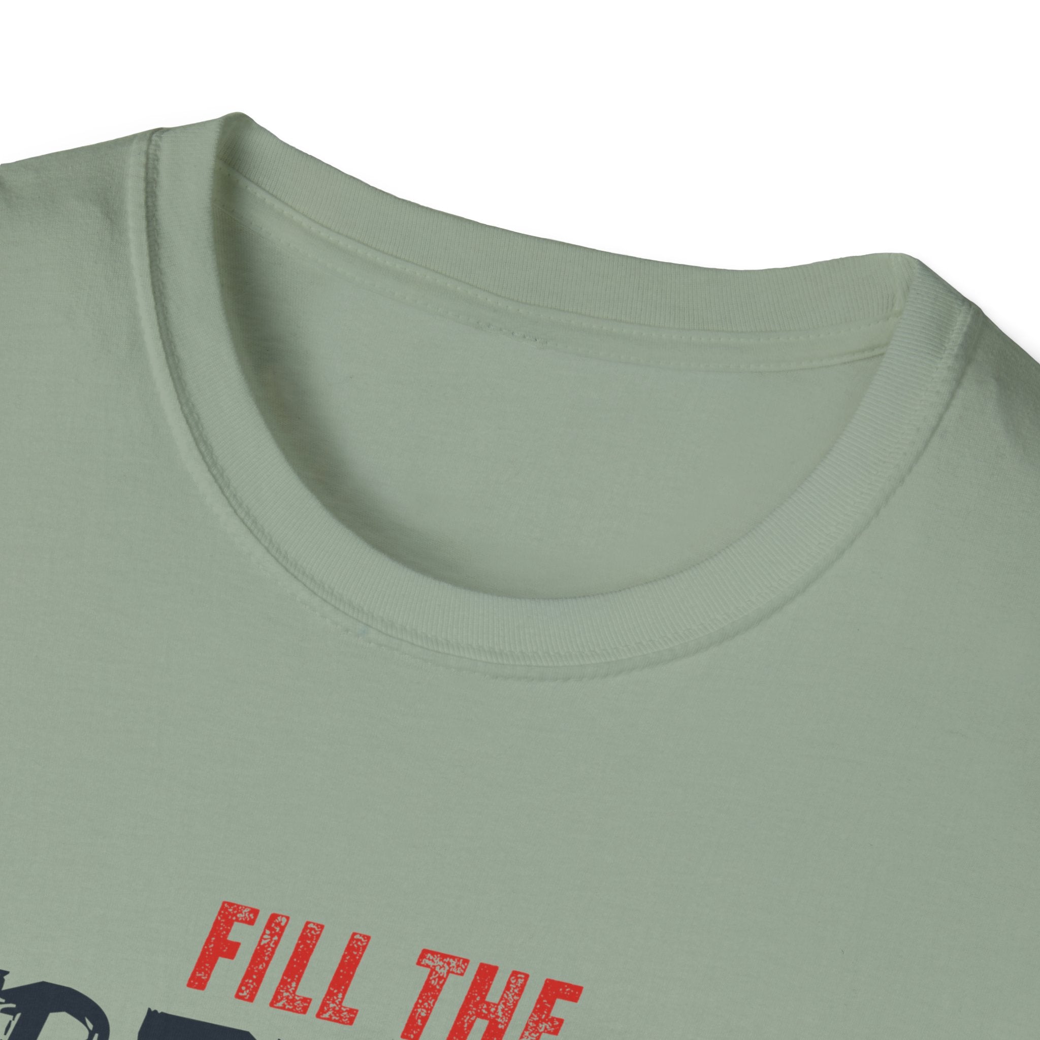 Fill the Freedom Vintage Car T-Shirt | American Flag Wings Chicago to Santa Monica