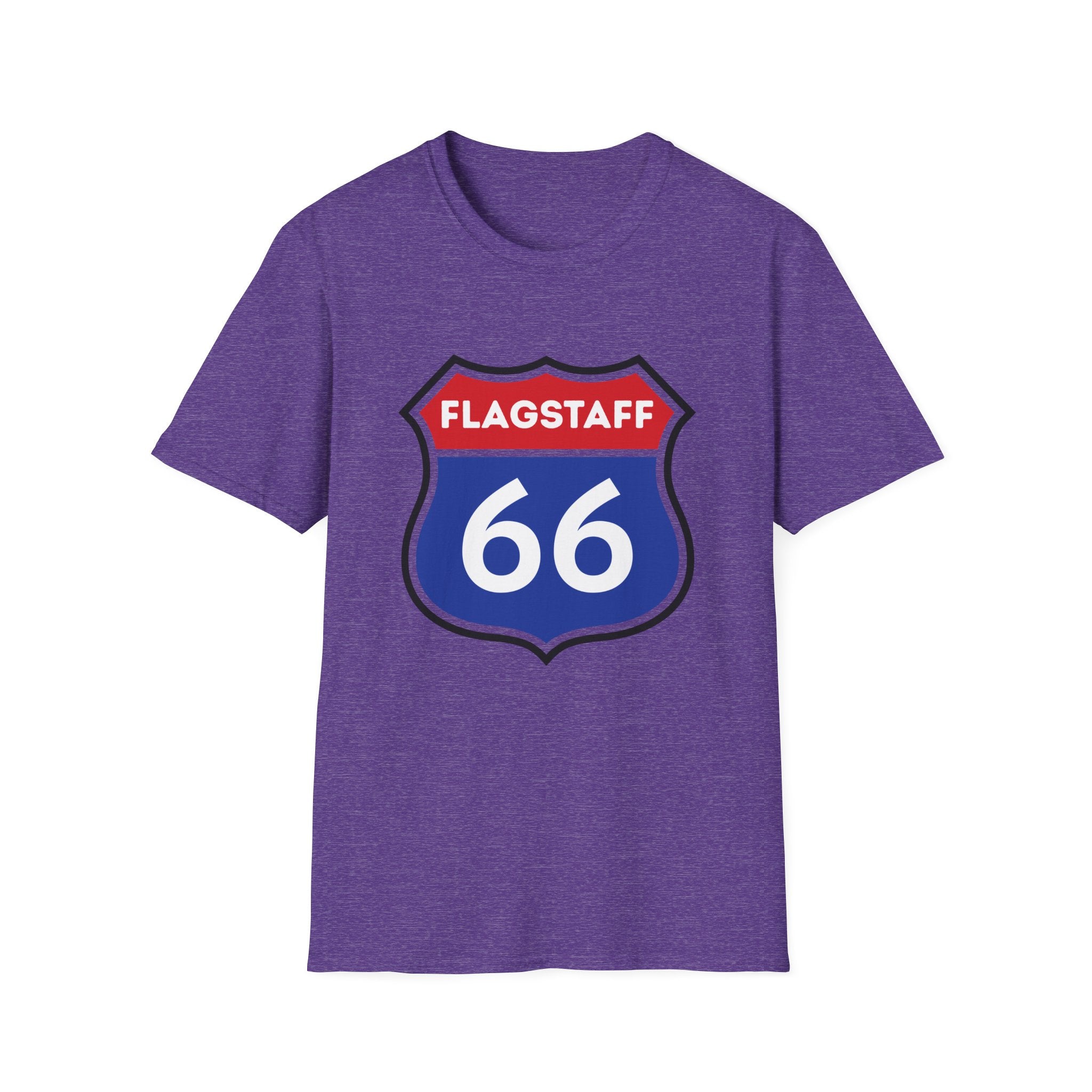 Flagstaff Route 66 Shield T-Shirt | Vintage Highway Sign Tee