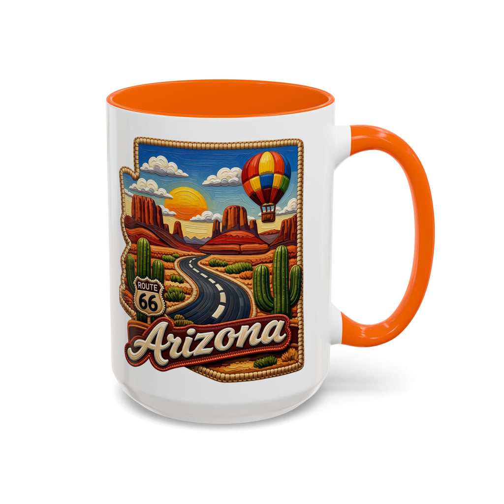 Arizona Route 66 Desert Scenic Mug | Accent Coffee Mug