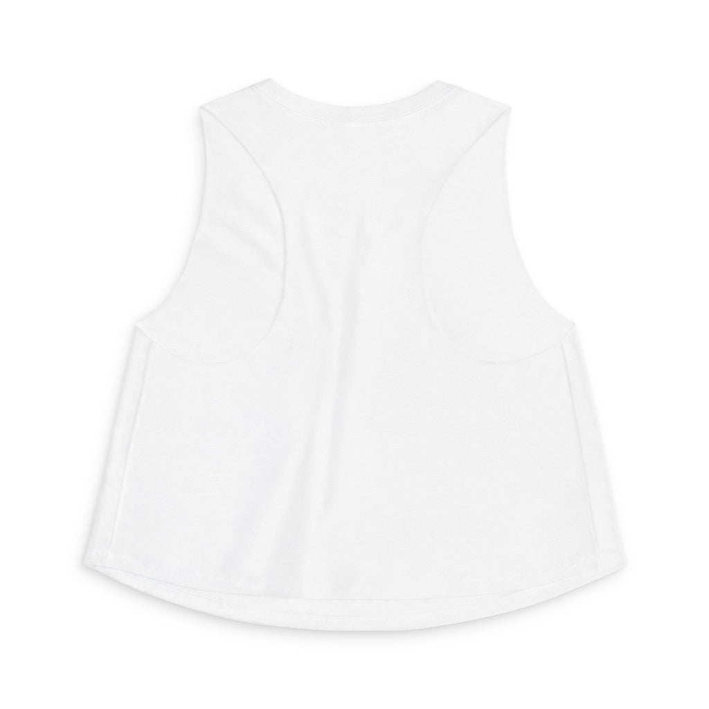 River Life Graphic Women's Crop Top | Kayak Paddle River Scene