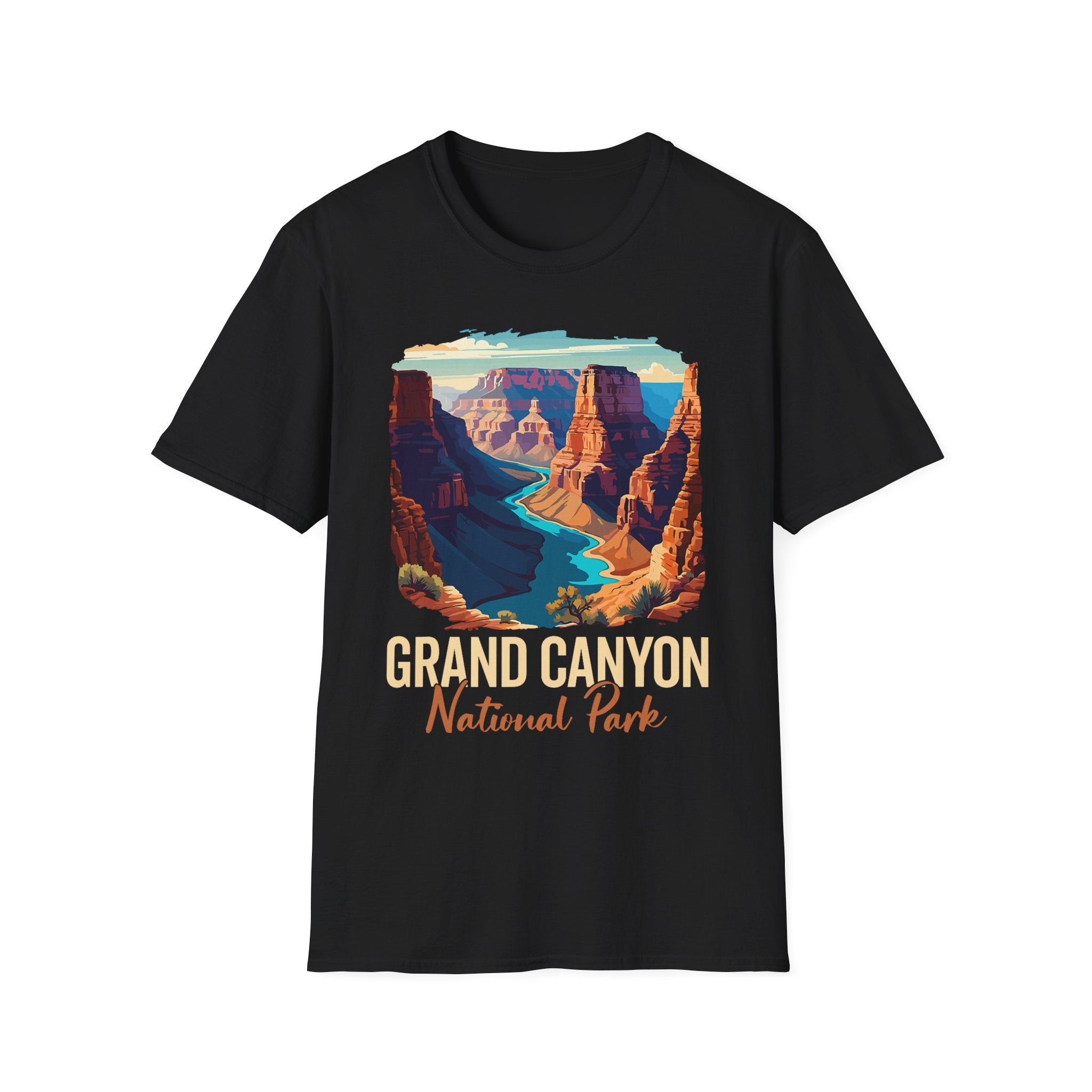Grand Canyon National Park T-Shirt | Scenic Canyon Landscape