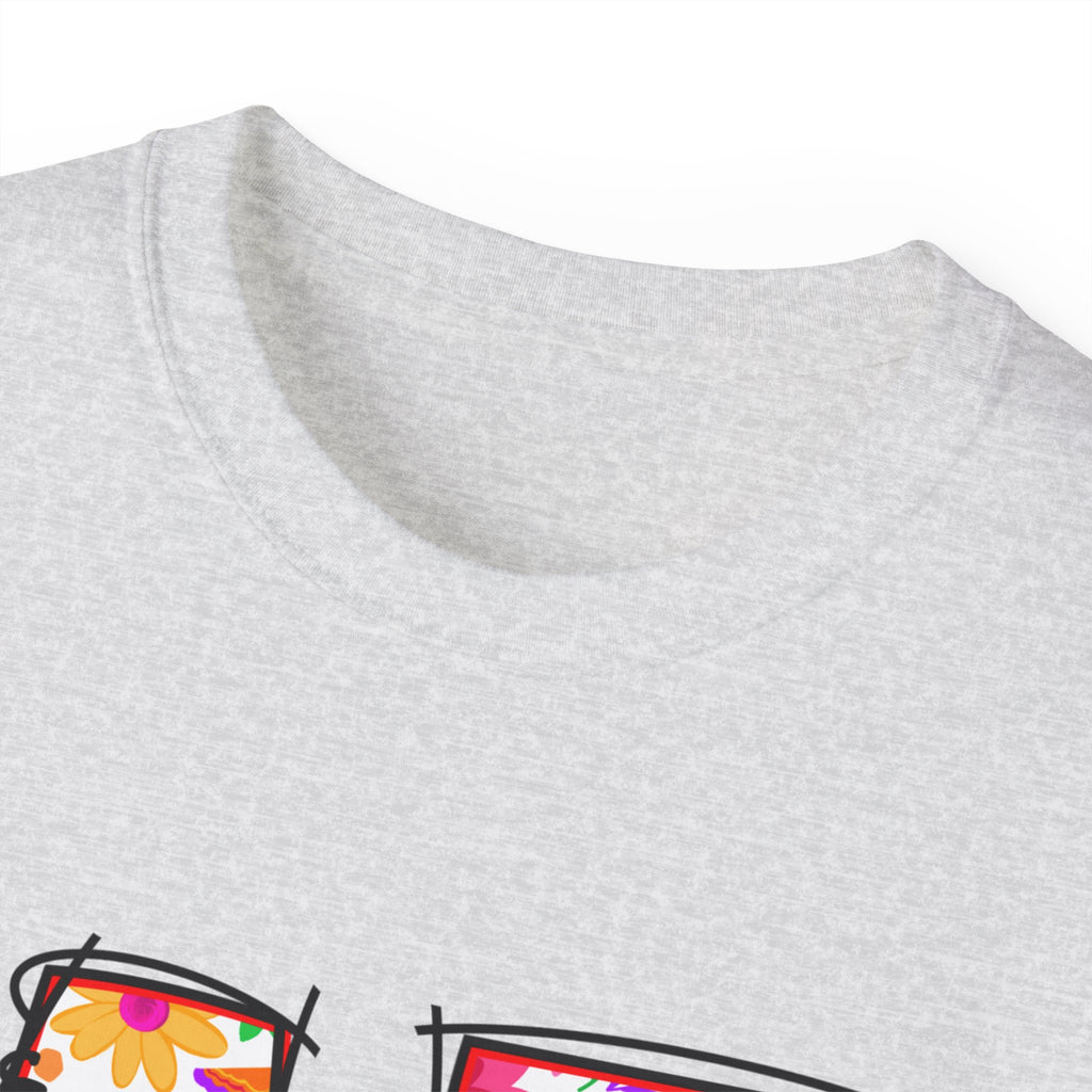 Floral AZ Tee - Mens and Womans Unisex Ultra Cotton Shirt, Perfect for AZ Pride, Summer Festivals, Casual Wear, Gifts for Him/Her