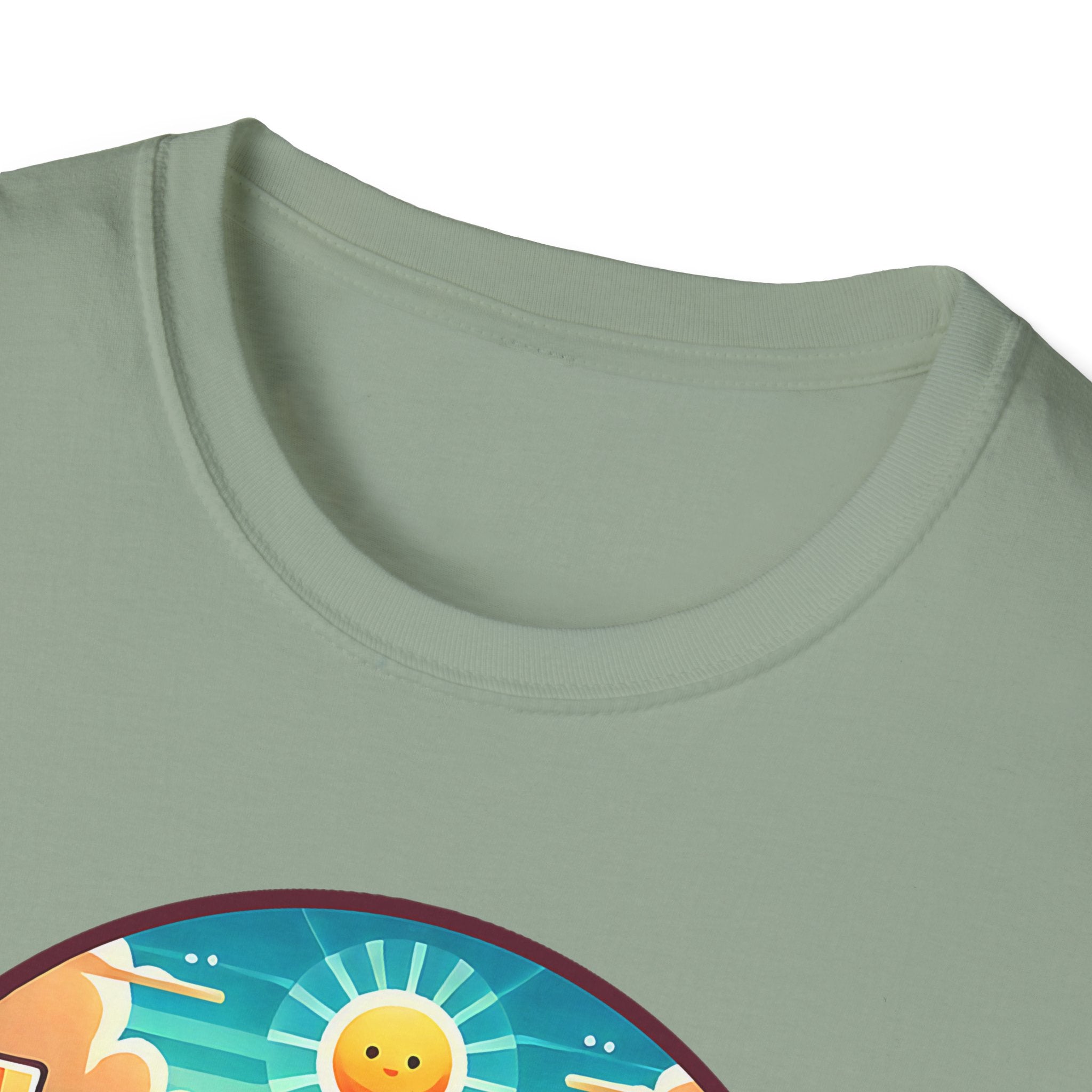 Grand Canyon National Park Retro Sunset T-Shirt | Canyon River Illustration