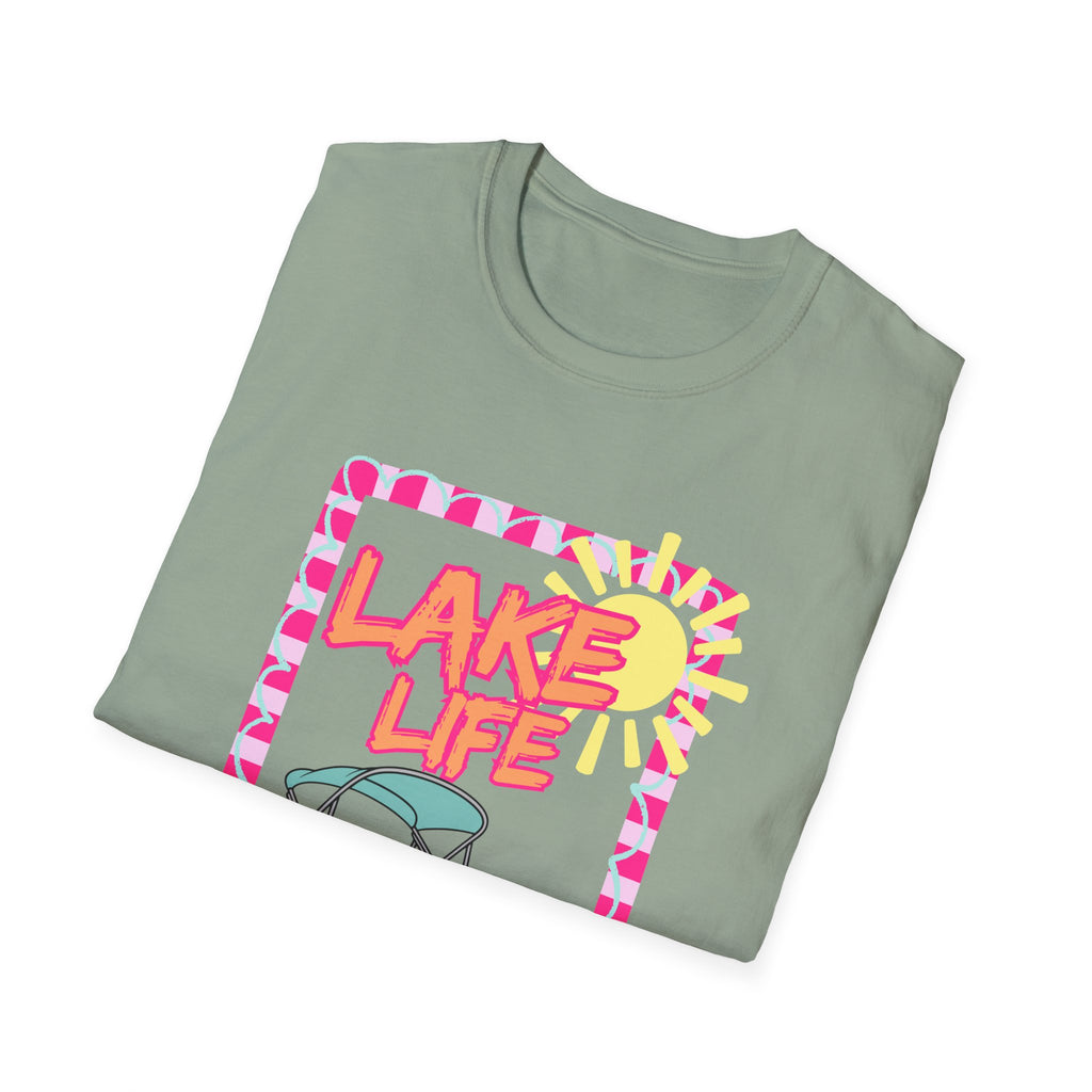 Lake Life Pontoon Boat T-Shirt | Summer Lake Vibes