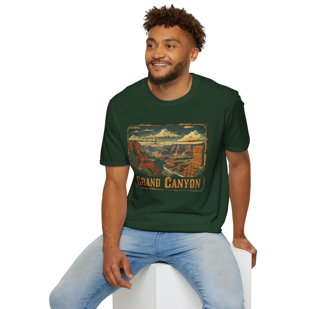 Grand Canyon Vintage National Park T-Shirt | Retro Landscape Tee