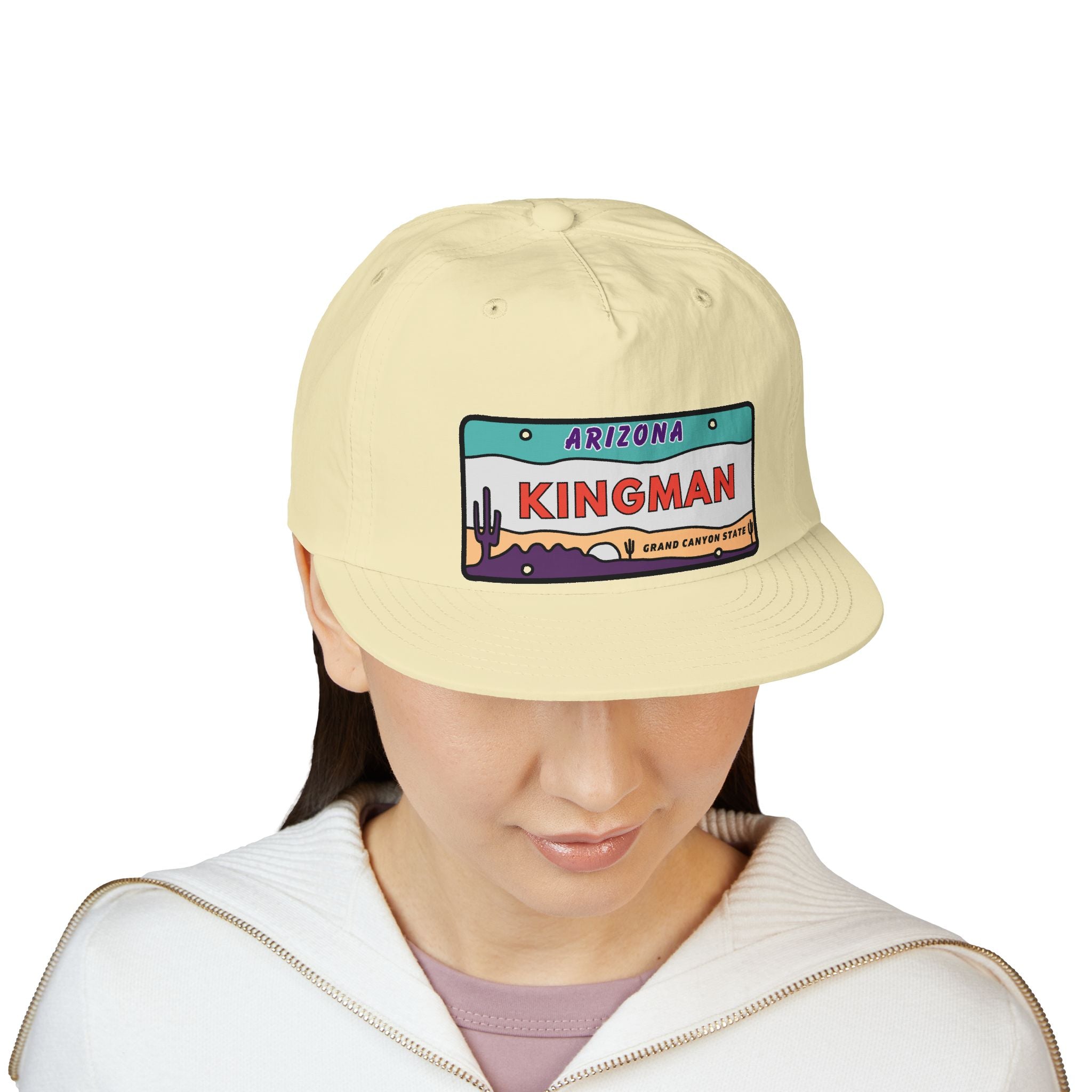Kingman Arizona License Plate Dessert Cap