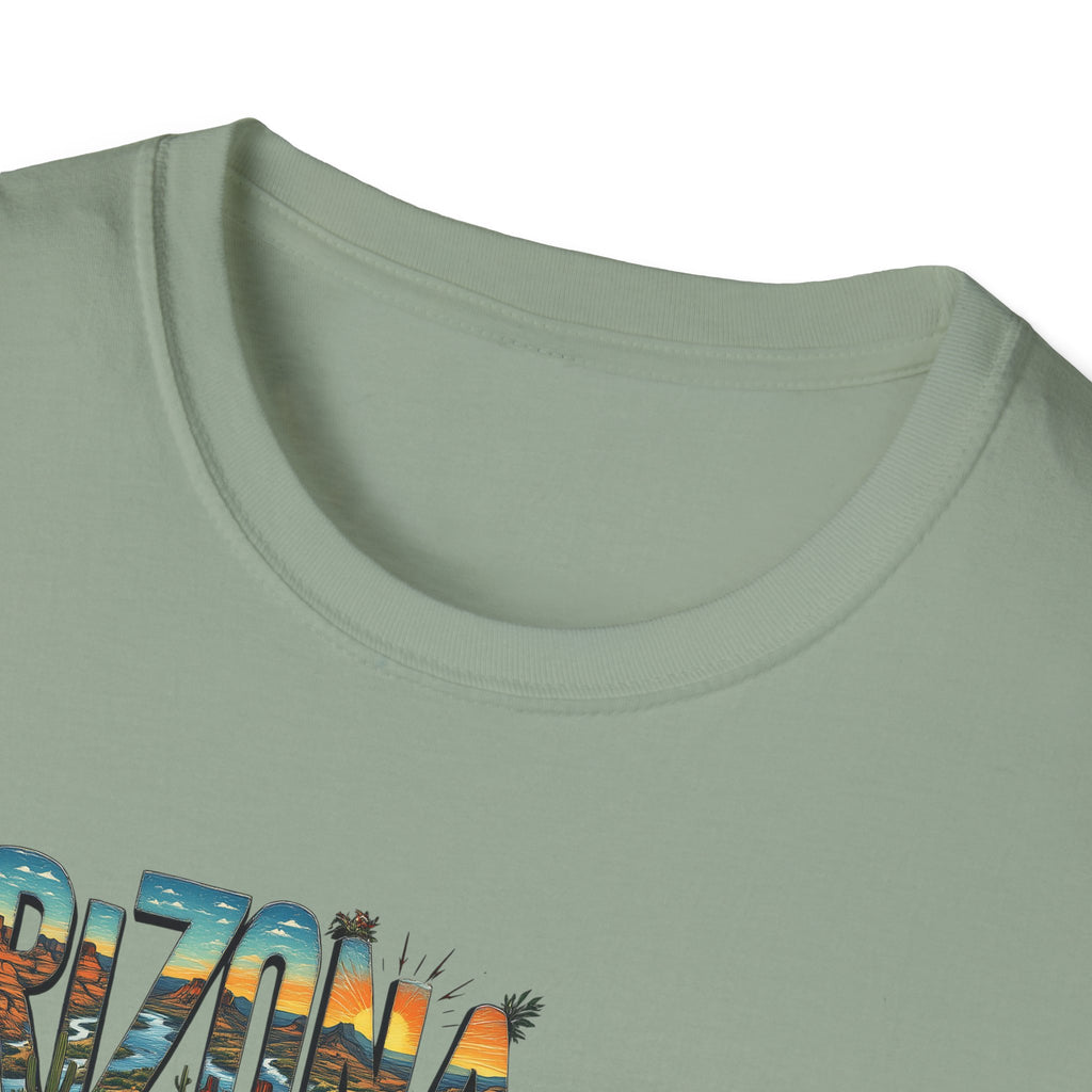 Arizona Route 66 Motorcycle T-Shirt | Biker Road Trip Tee