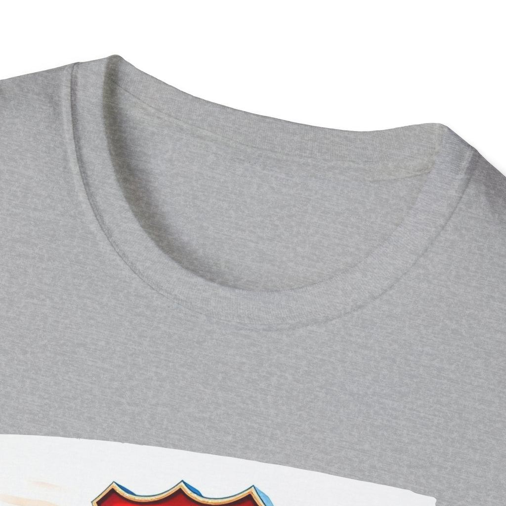 Route 66 Motorcycle T-Shirt | Desert Sunset Biker Graphic