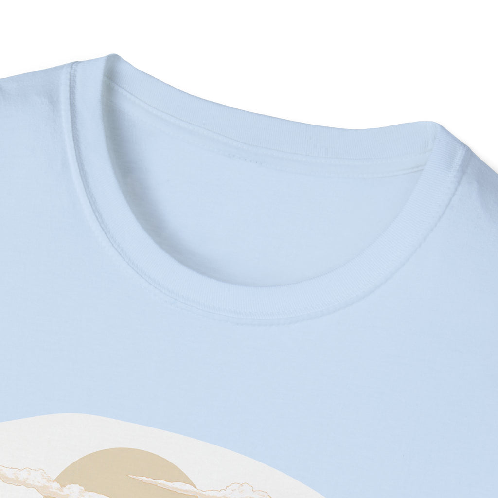 Retro Pink Classic Car Route 66 T-Shirt | Desert Cactus Vintage Roadtrip