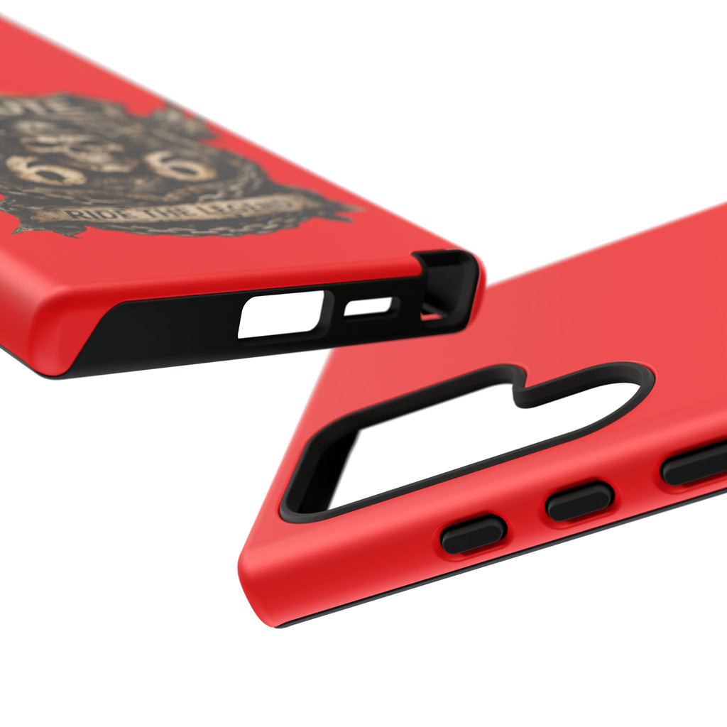 Route 66 Skull Helmet phone case | Motorcycle emblem, Ride the Legend