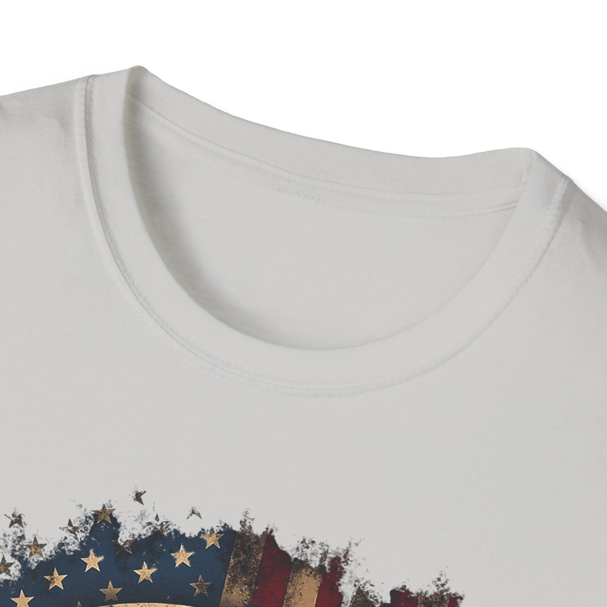 Memorial Day Remember & Honor T-Shirt | Soldier Silhouette American Flag
