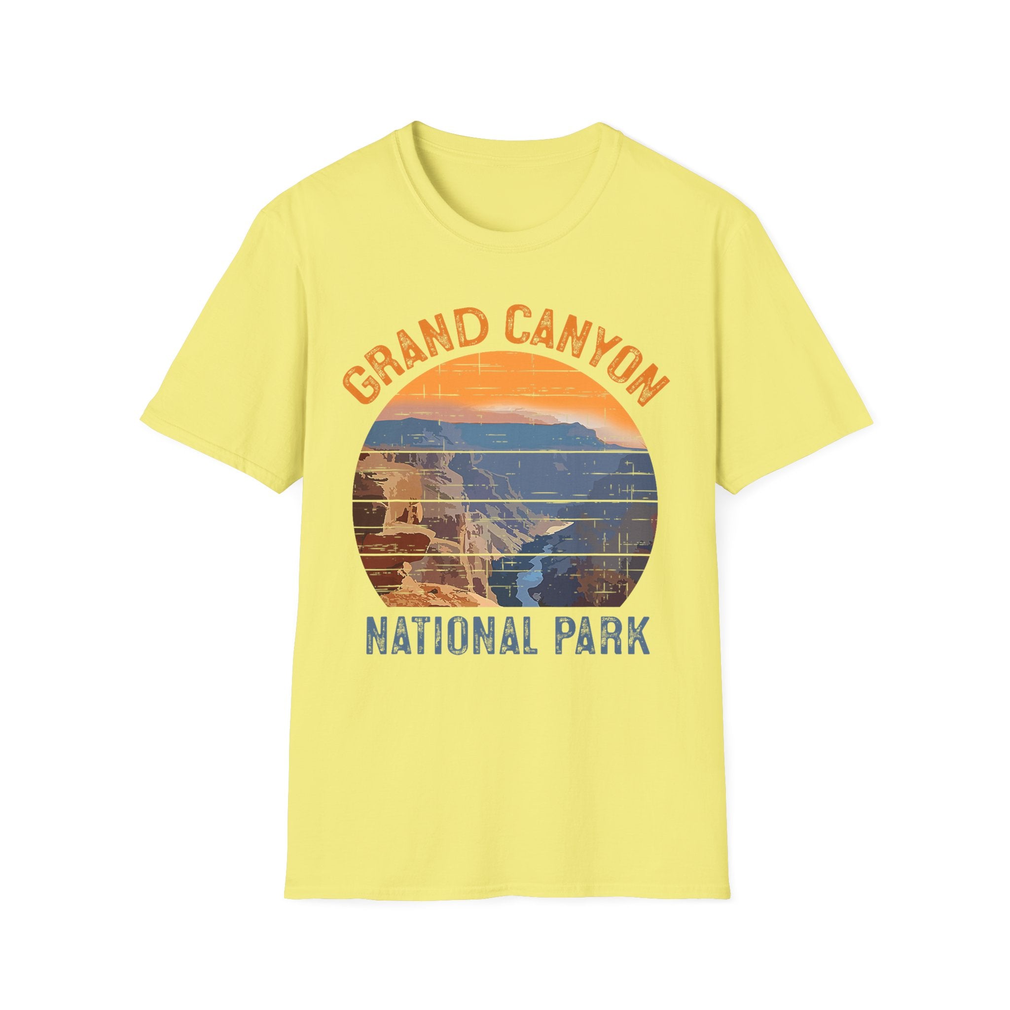 Grand Canyon National Park T-Shirt | Vintage Sunset Landscape