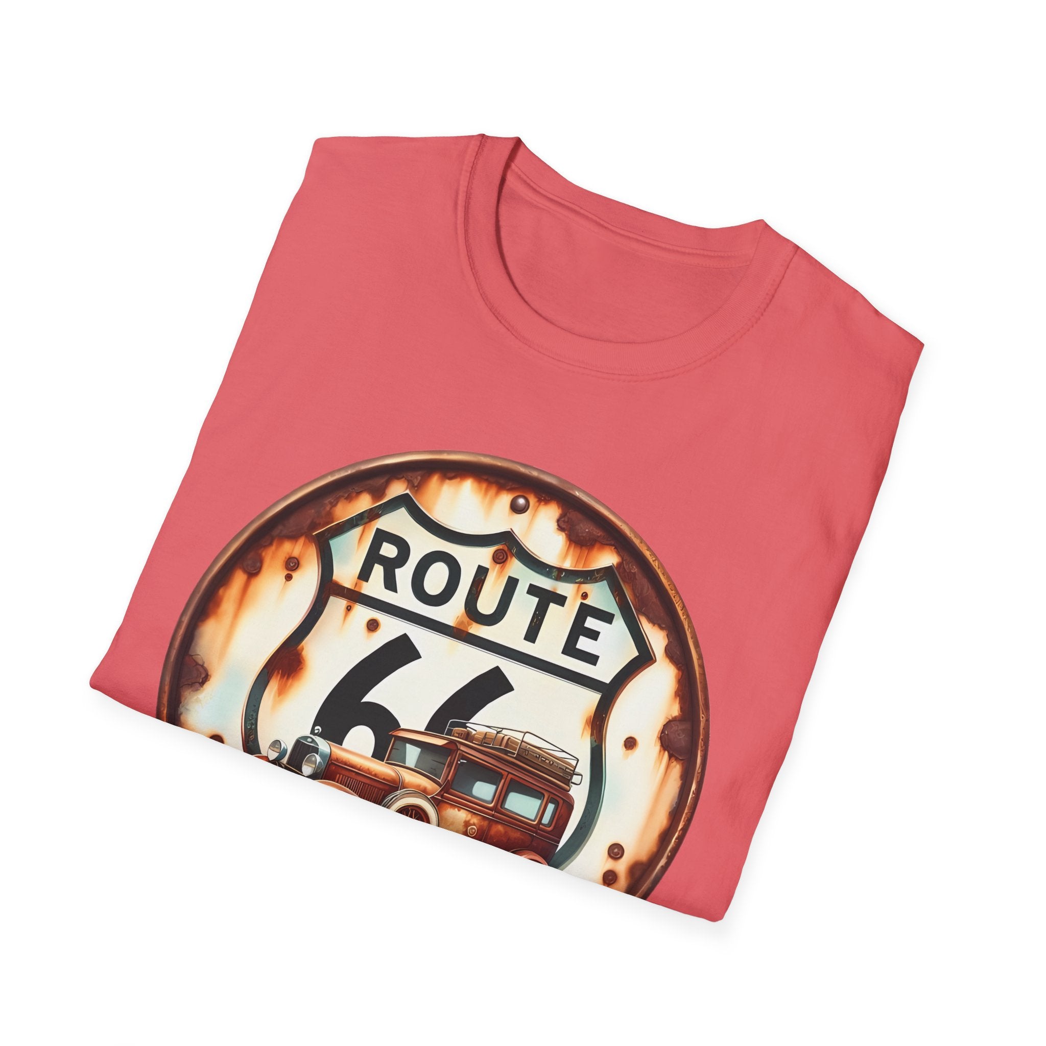 Route 66 Vintage Ford Model T Bonnie Clyde Special T-Shirt | The Road Is Calling