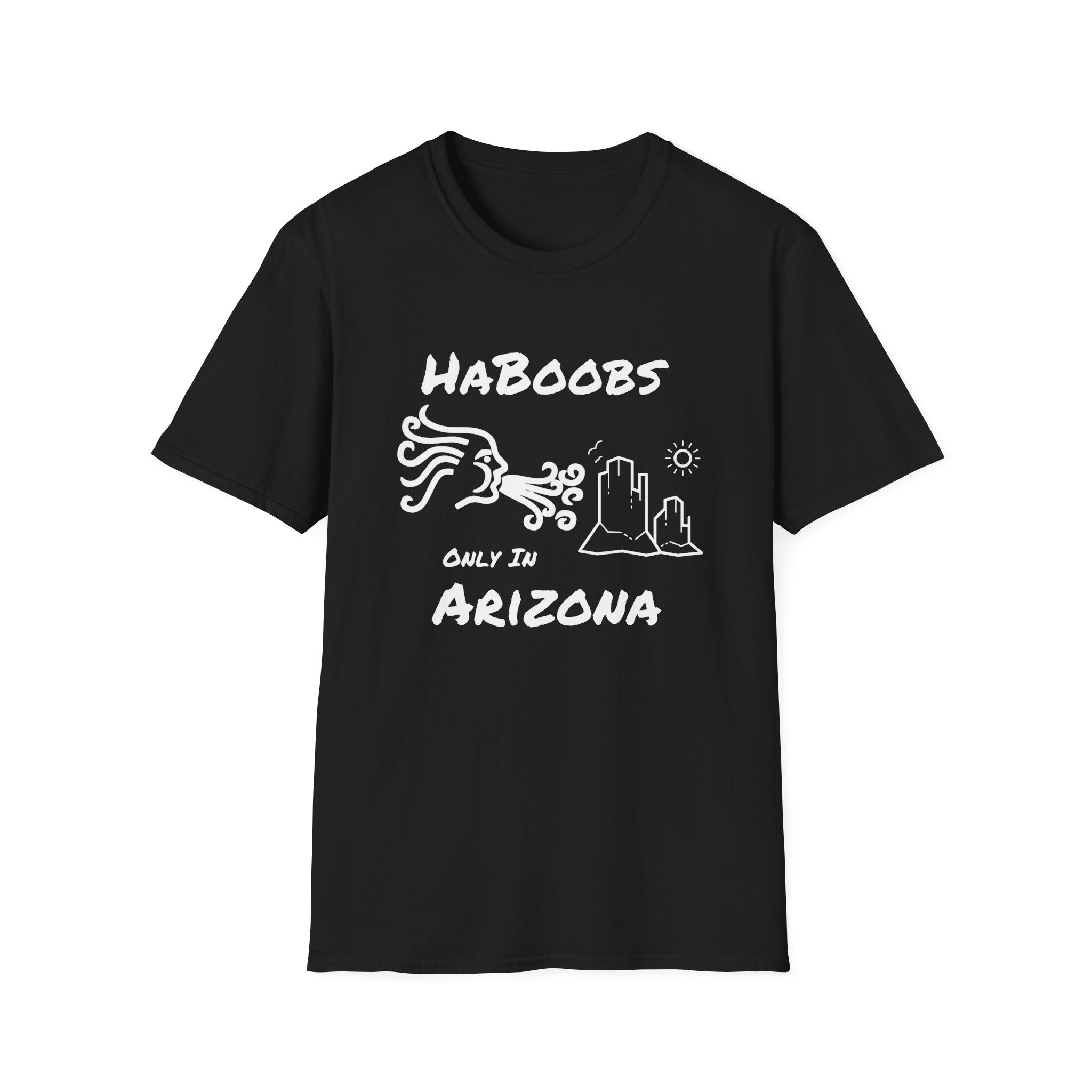 Arizona HaBoobs Softstyle T-Shirt, Casual Tee for Everyday Wear, Perfect Gift for Friends, Fashionable Graphic T-Shirt for Any Occasion