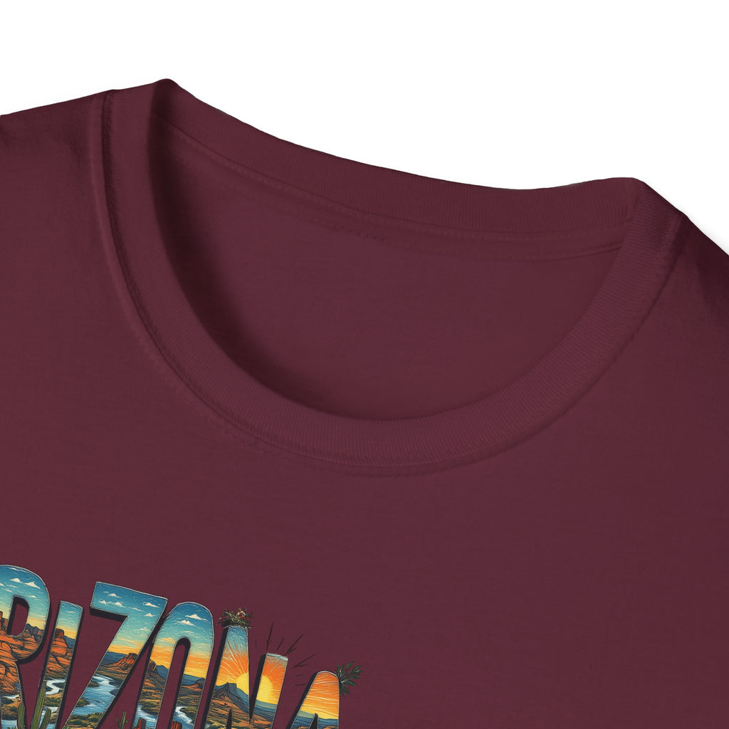 Arizona Route 66 Motorcycle T-Shirt | Biker Road Trip Tee