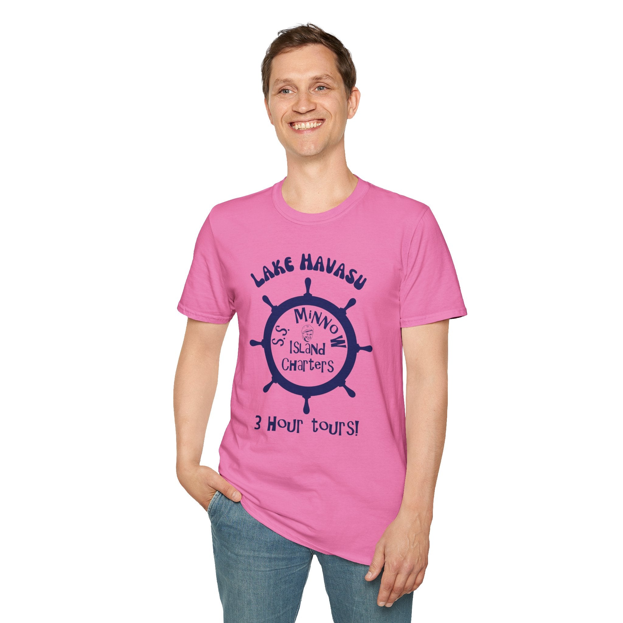 What It Could Happen lol ... Lake Havasu SS Minnow Island Charters T-Shirt | 3 Hour Tours