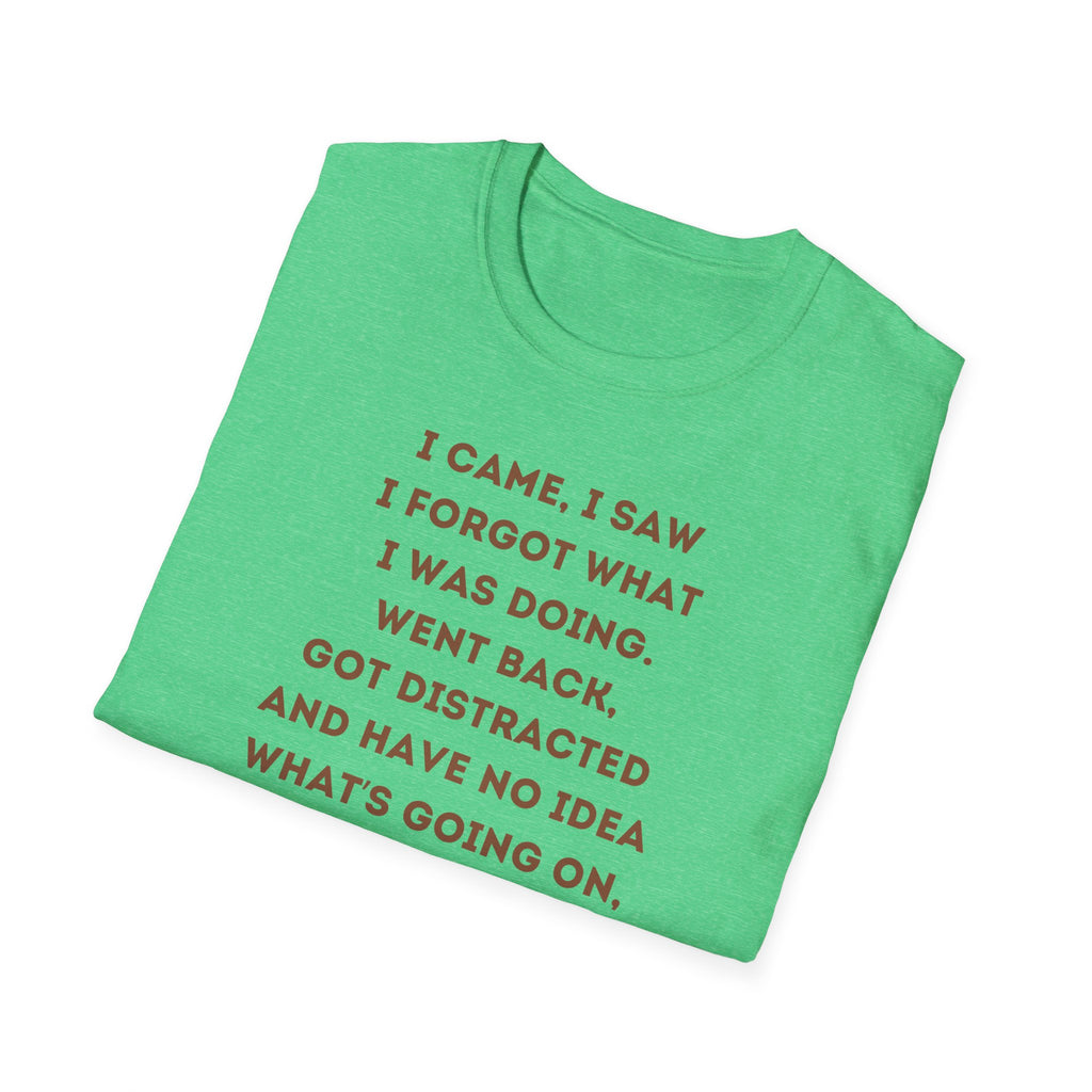 Funny Coffee Quote T-Shirt for Coffee Lovers, Humor Tee, Gift for Him/Her, Perfect for Birthdays, Housewarming, Casual Wear