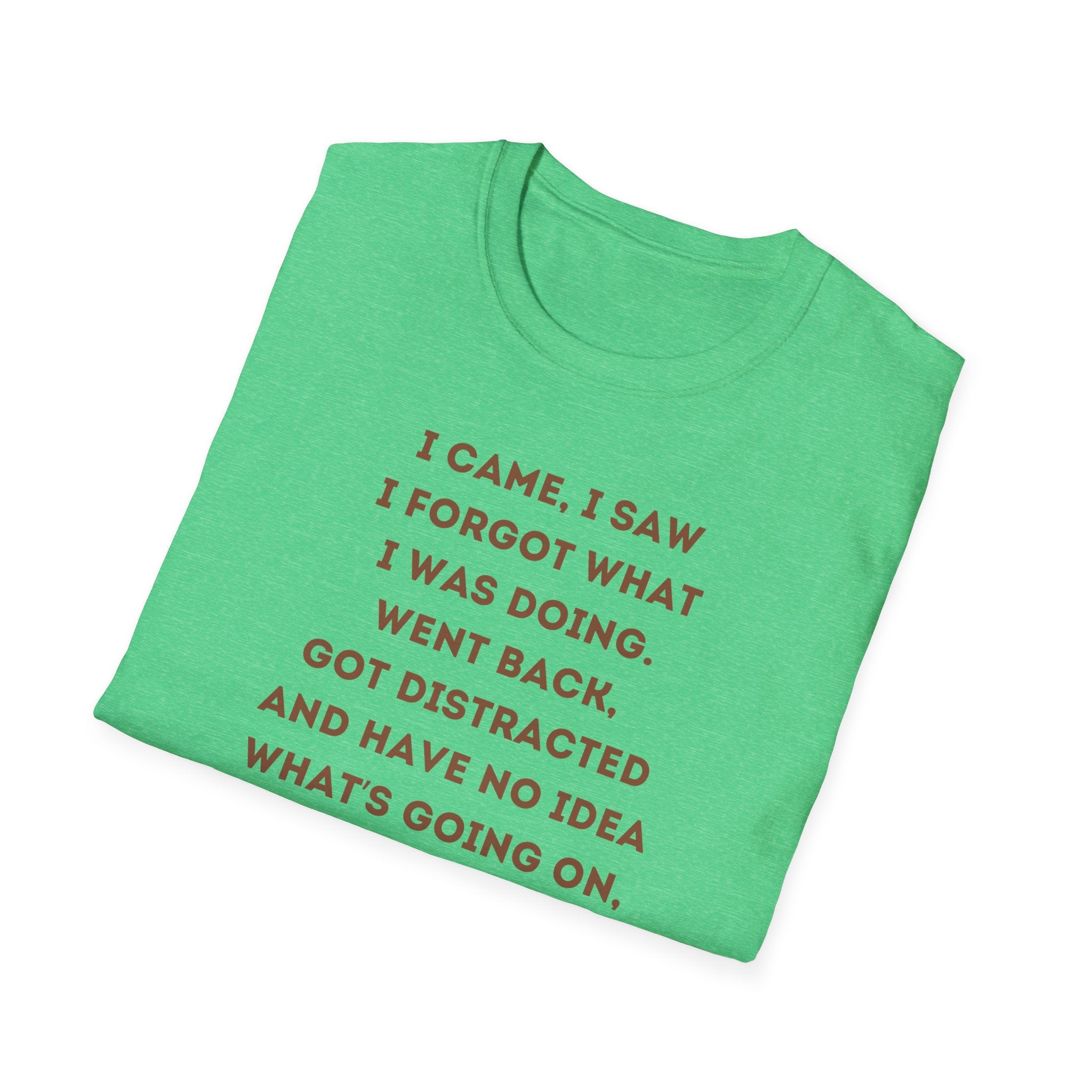 Funny Coffee Quote T-Shirt for Coffee Lovers, Humor Tee, Gift for Him/Her, Perfect for Birthdays, Housewarming, Casual Wear