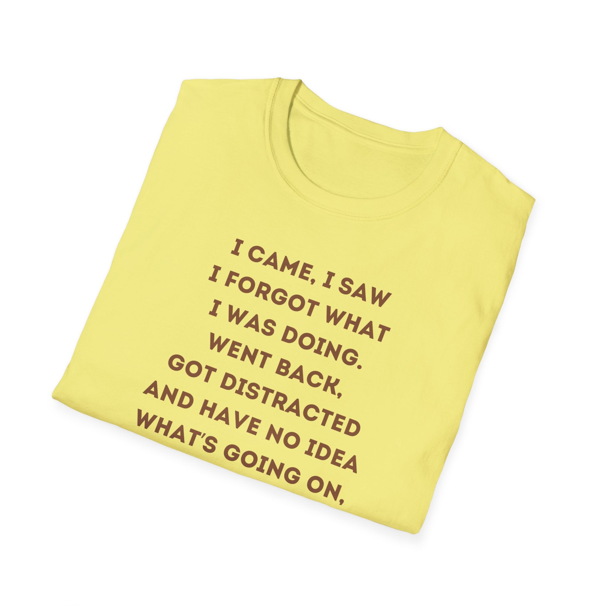 Funny Coffee Quote T-Shirt for Coffee Lovers, Humor Tee, Gift for Him/Her, Perfect for Birthdays, Housewarming, Casual Wear