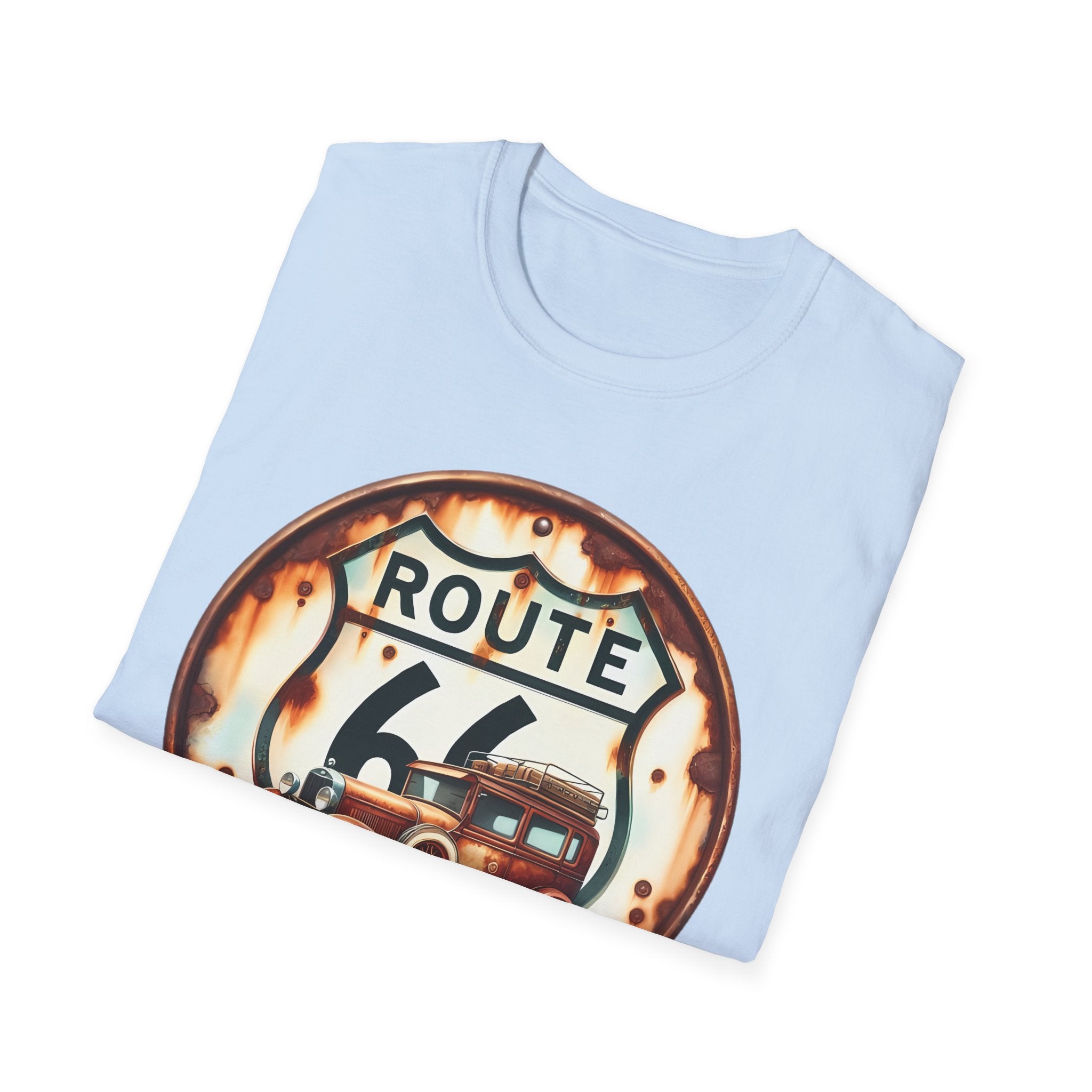 Route 66 Vintage Ford Model T Bonnie Clyde Special T-Shirt | The Road Is Calling