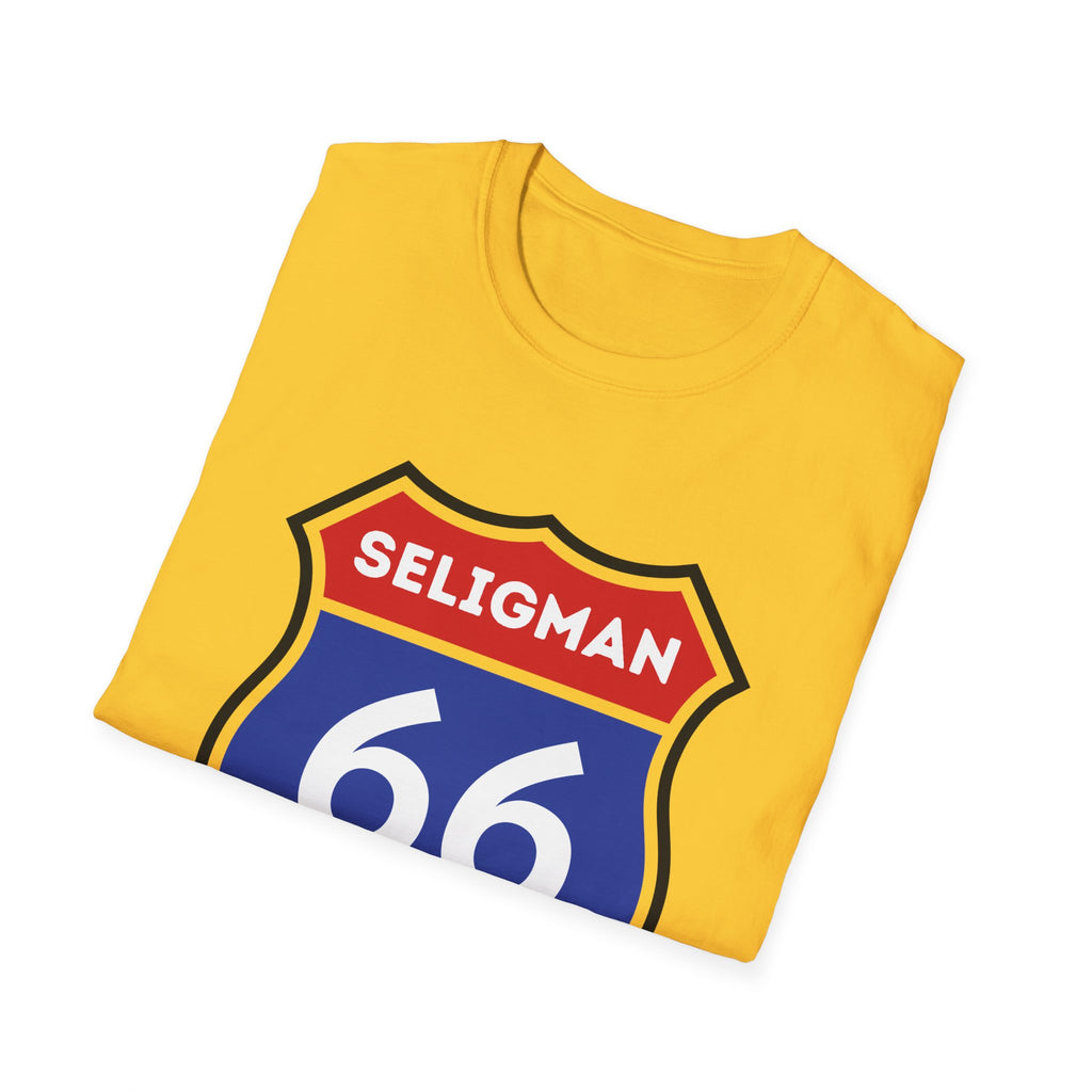 Seligman 66 Shield T-Shirt | Route 66 Roadsign Tee
